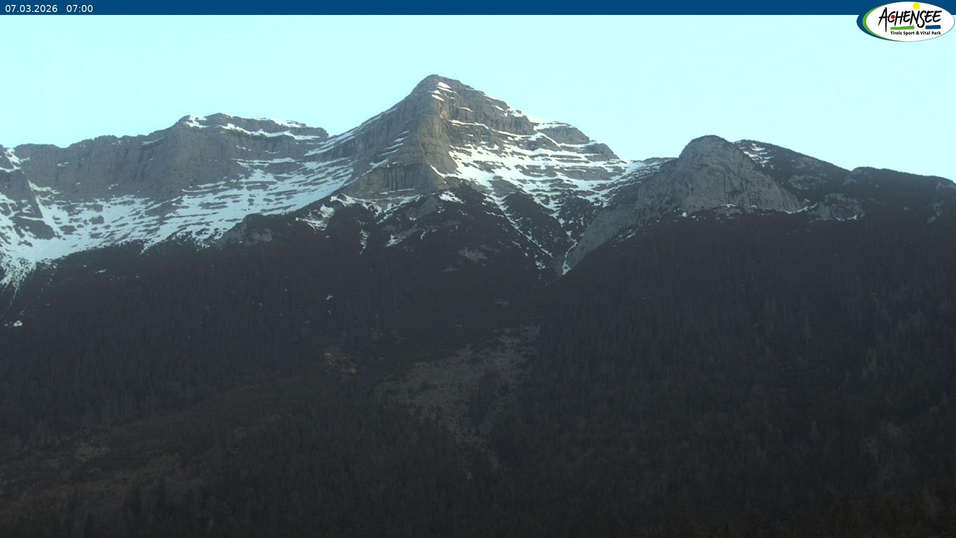 Archiv Foto Webcam Panorama Steinberg am Rofan beim Achensee