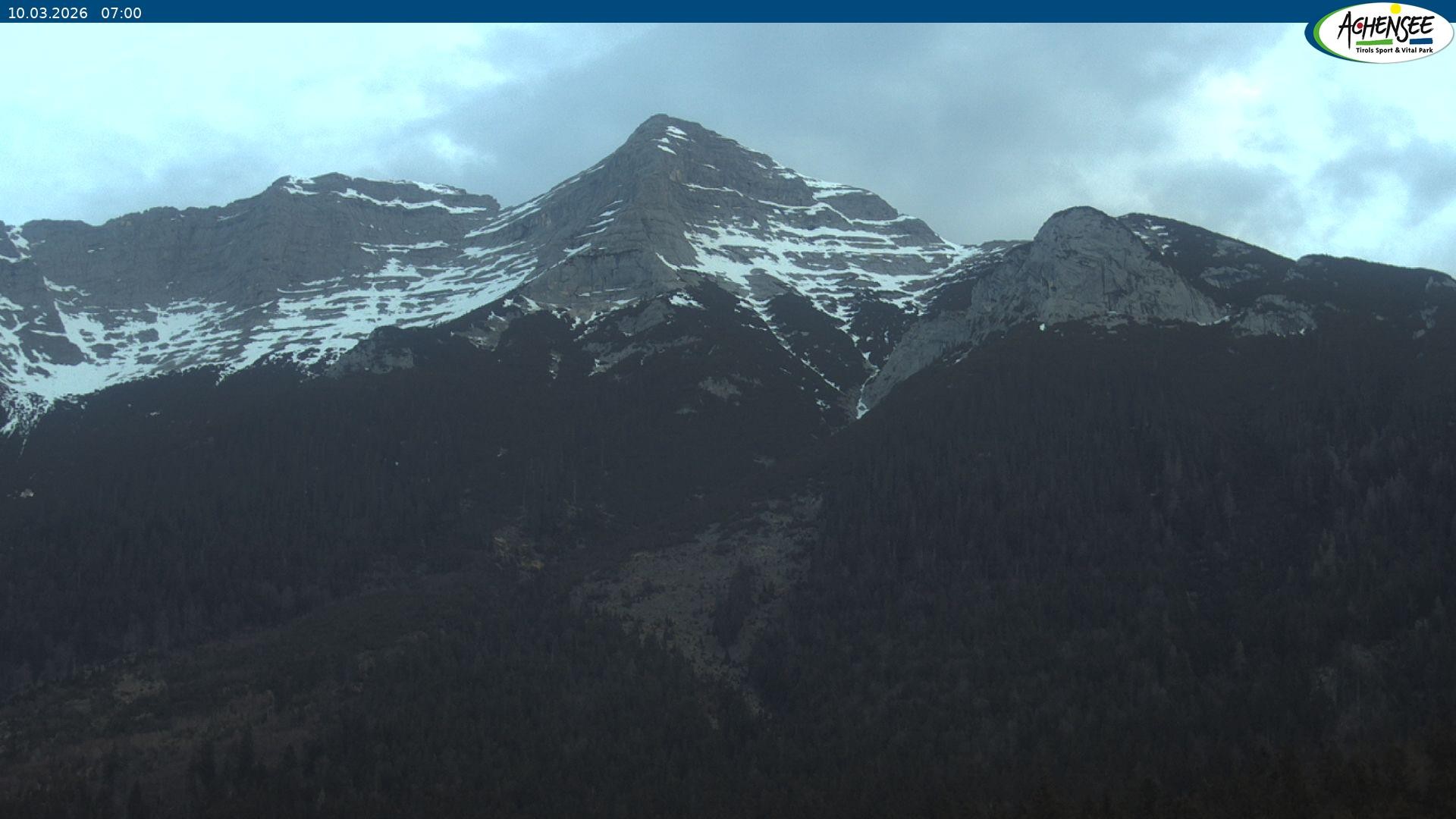 Archiv Foto Webcam Panorama Steinberg am Rofan beim Achensee