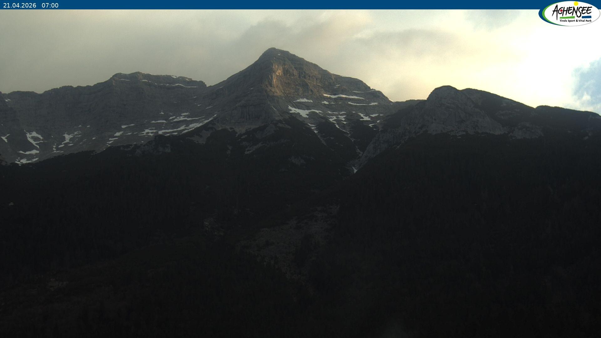 Archiv Foto Webcam Panorama Steinberg am Rofan beim Achensee