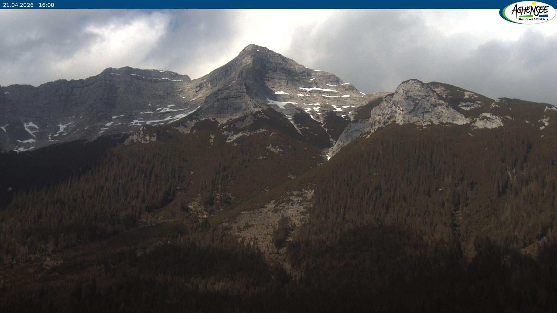 Archiv Foto Webcam Panorama Steinberg am Rofan beim Achensee