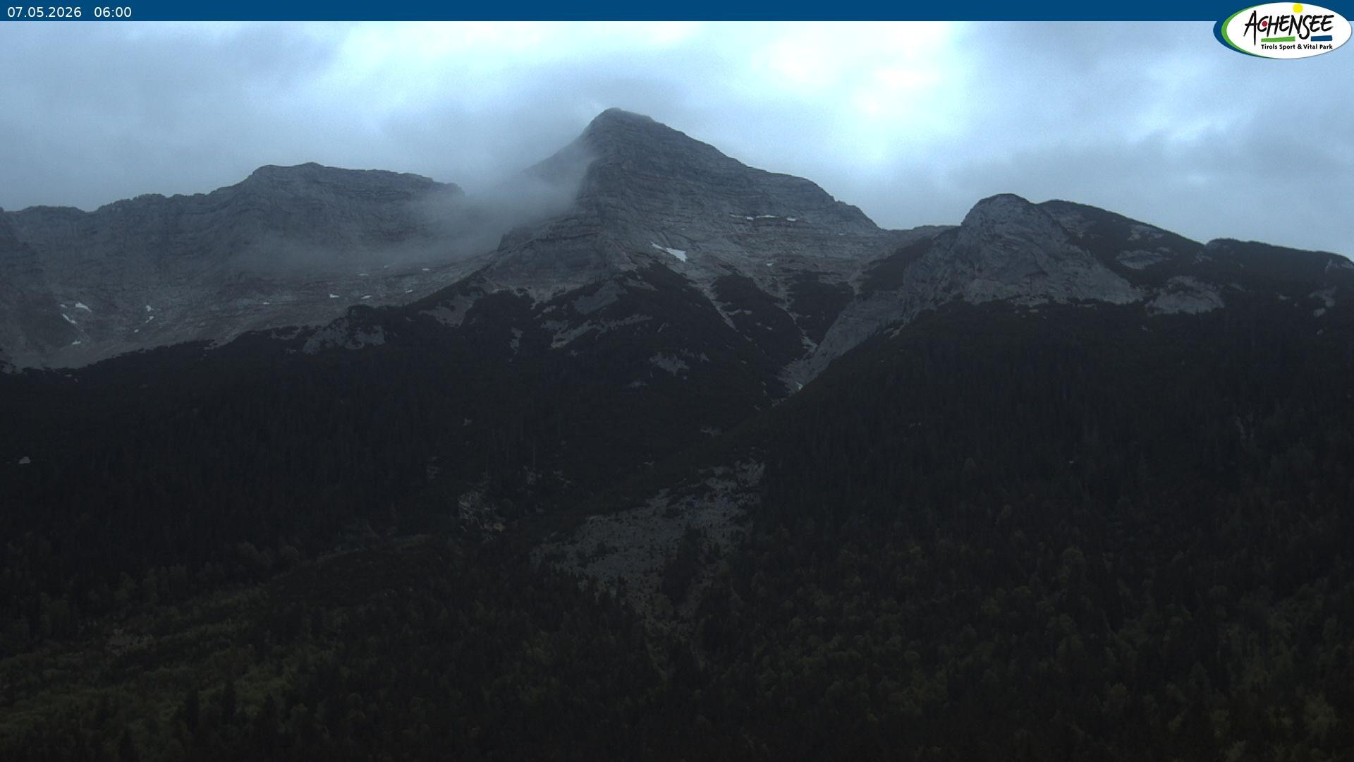 Archiv Foto Webcam Panorama Steinberg am Rofan beim Achensee