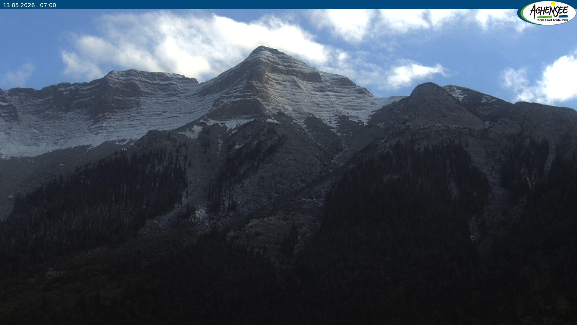 Archiv Foto Webcam Panorama Steinberg am Rofan beim Achensee