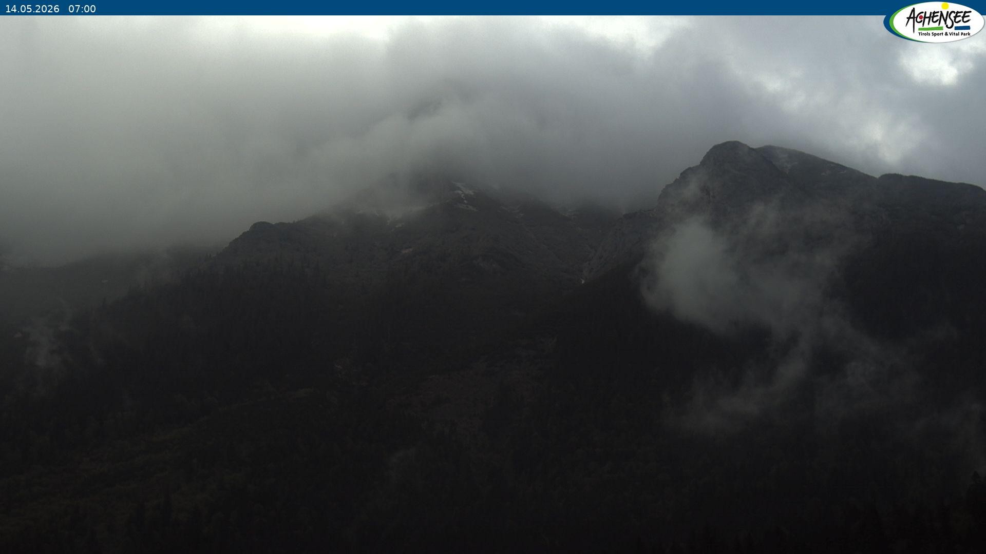 Archiv Foto Webcam Panorama Steinberg am Rofan beim Achensee