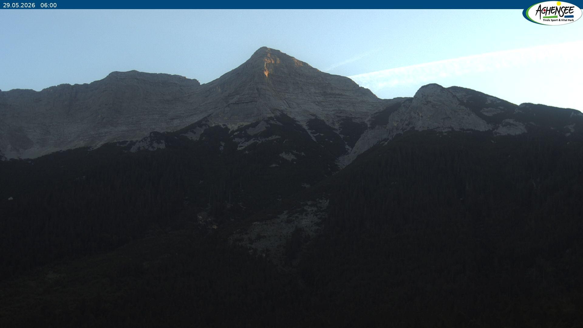 Archiv Foto Webcam Panorama Steinberg am Rofan beim Achensee