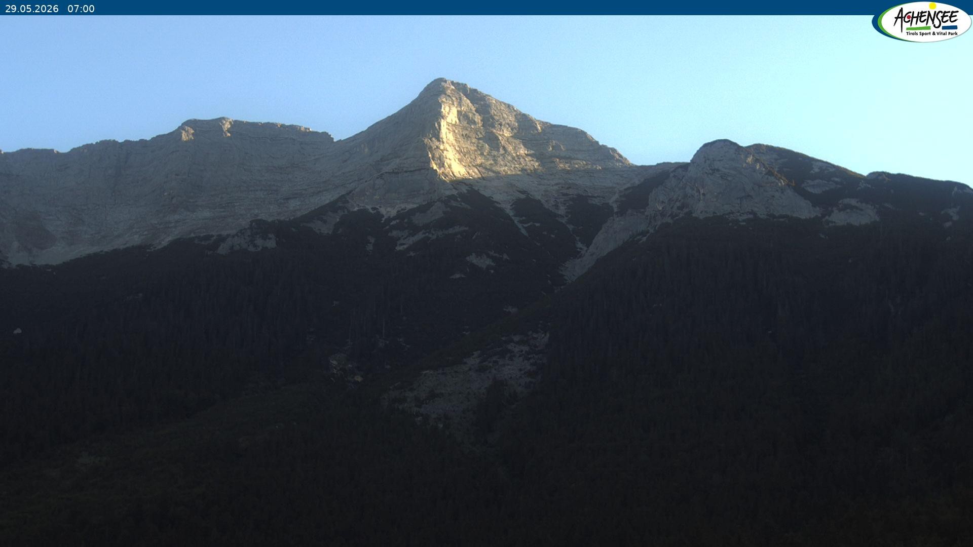 Archiv Foto Webcam Panorama Steinberg am Rofan beim Achensee