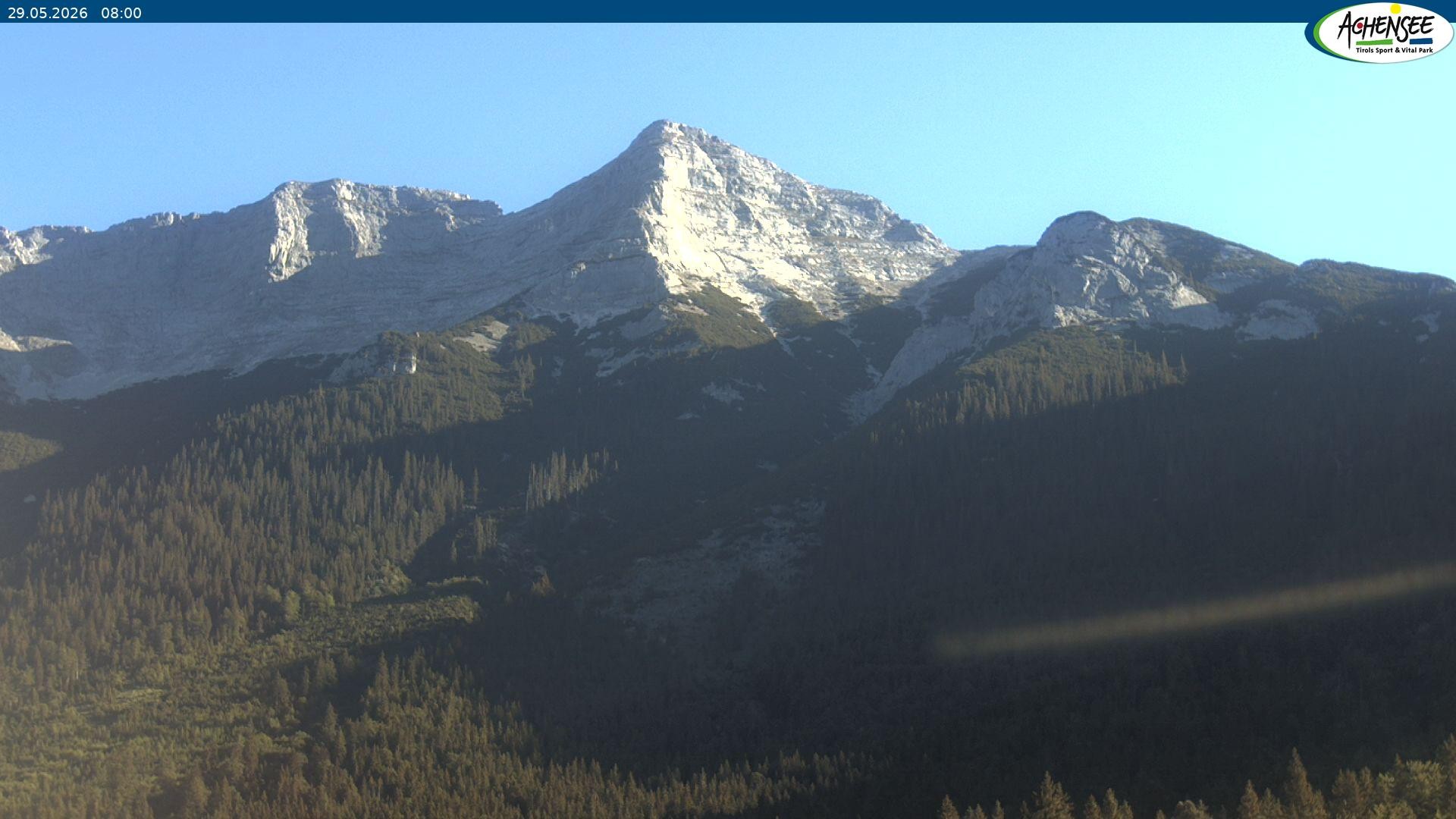 Archiv Foto Webcam Panorama Steinberg am Rofan beim Achensee