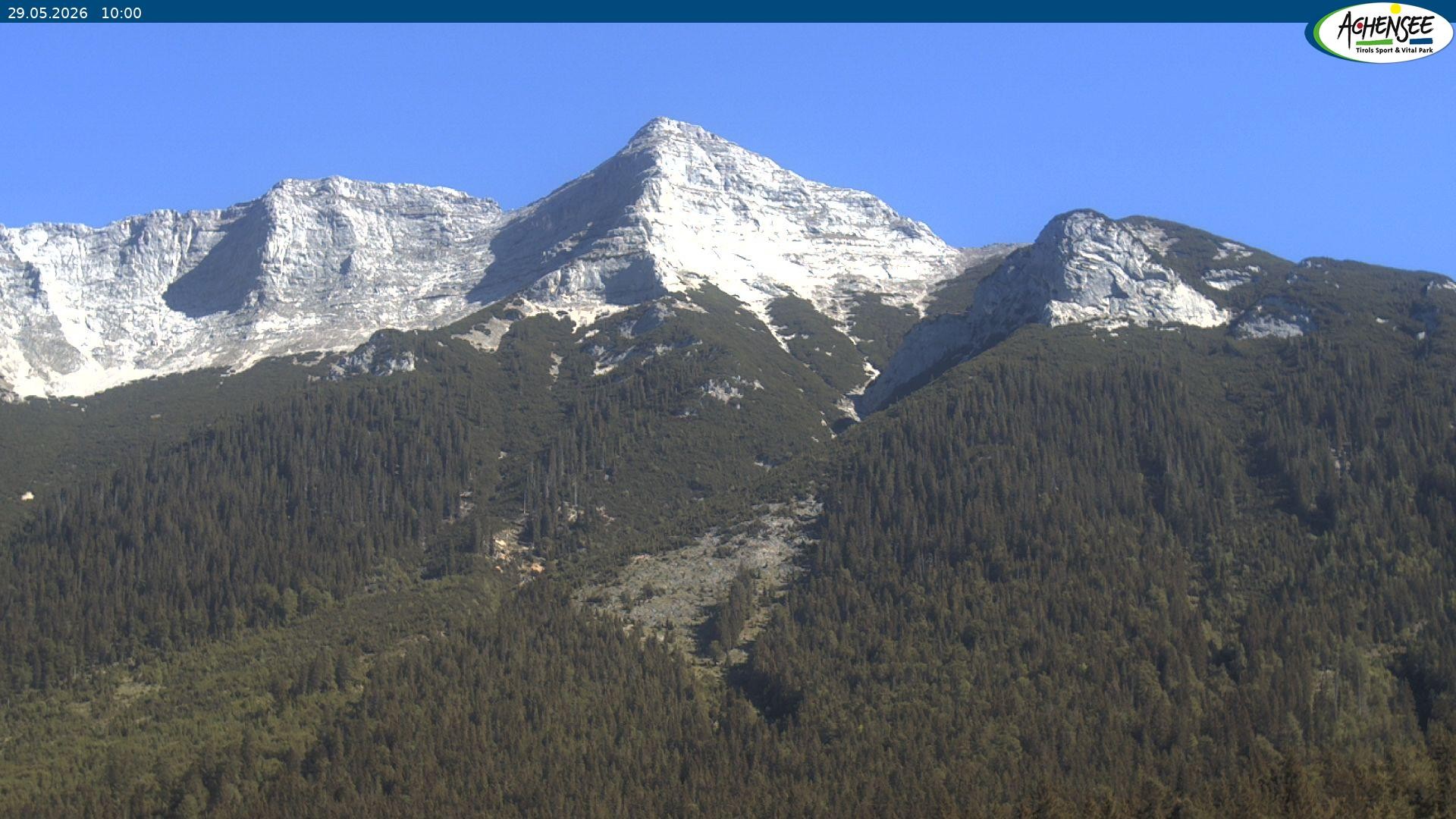 Archiv Foto Webcam Panorama Steinberg am Rofan beim Achensee