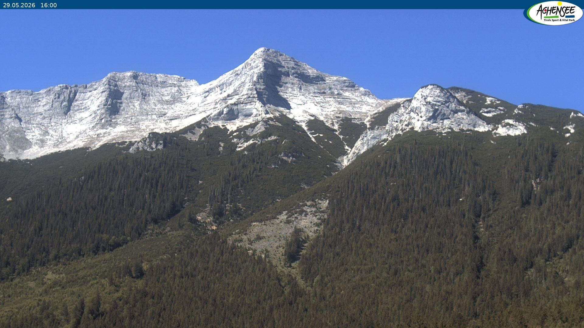 Archiv Foto Webcam Panorama Steinberg am Rofan beim Achensee