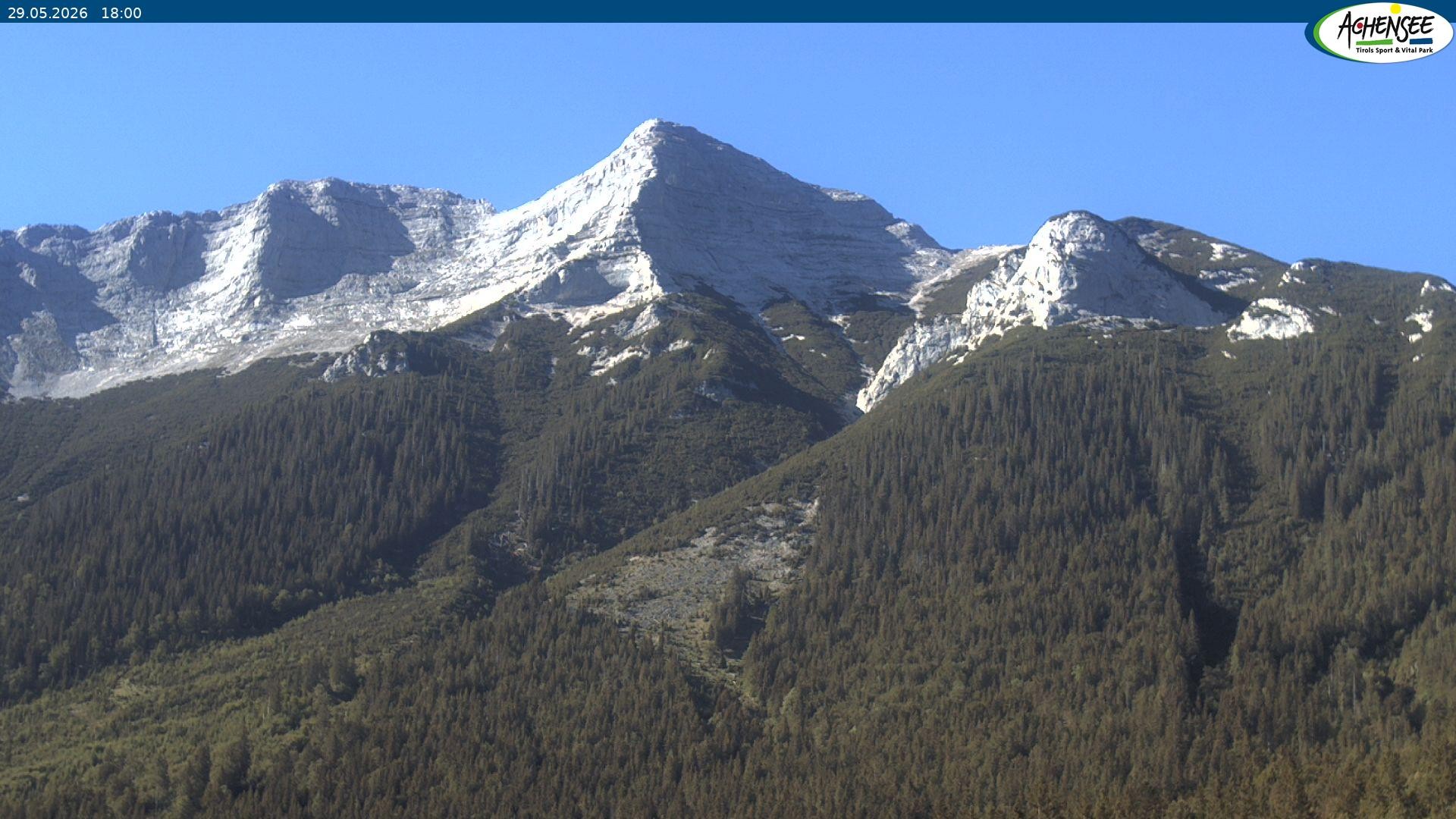 Archiv Foto Webcam Panorama Steinberg am Rofan beim Achensee
