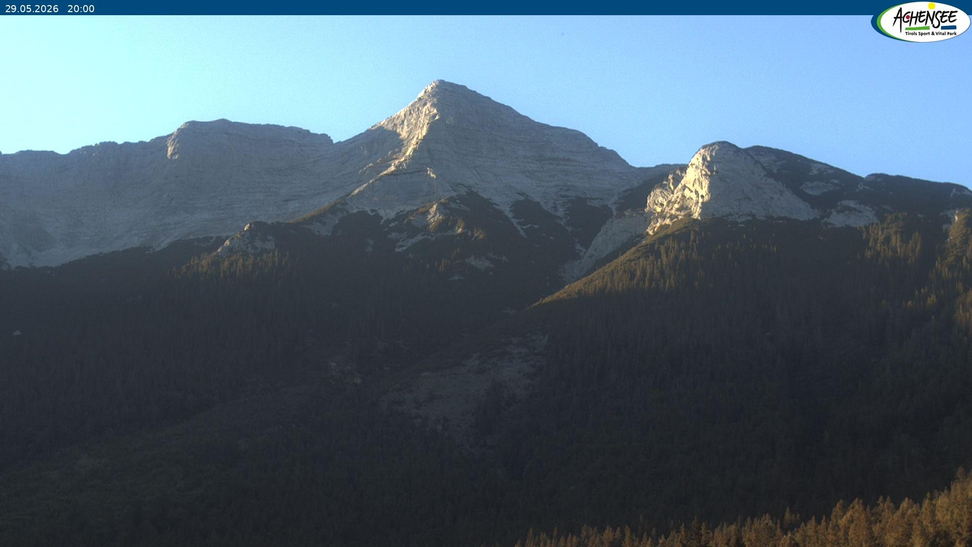 Archiv Foto Webcam Panorama Steinberg am Rofan beim Achensee
