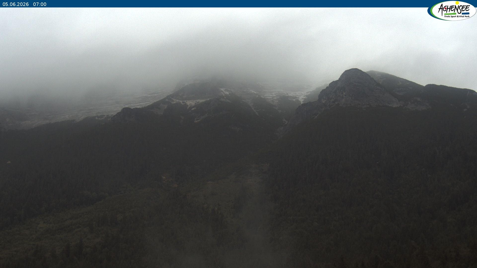 Archiv Foto Webcam Panorama Steinberg am Rofan beim Achensee