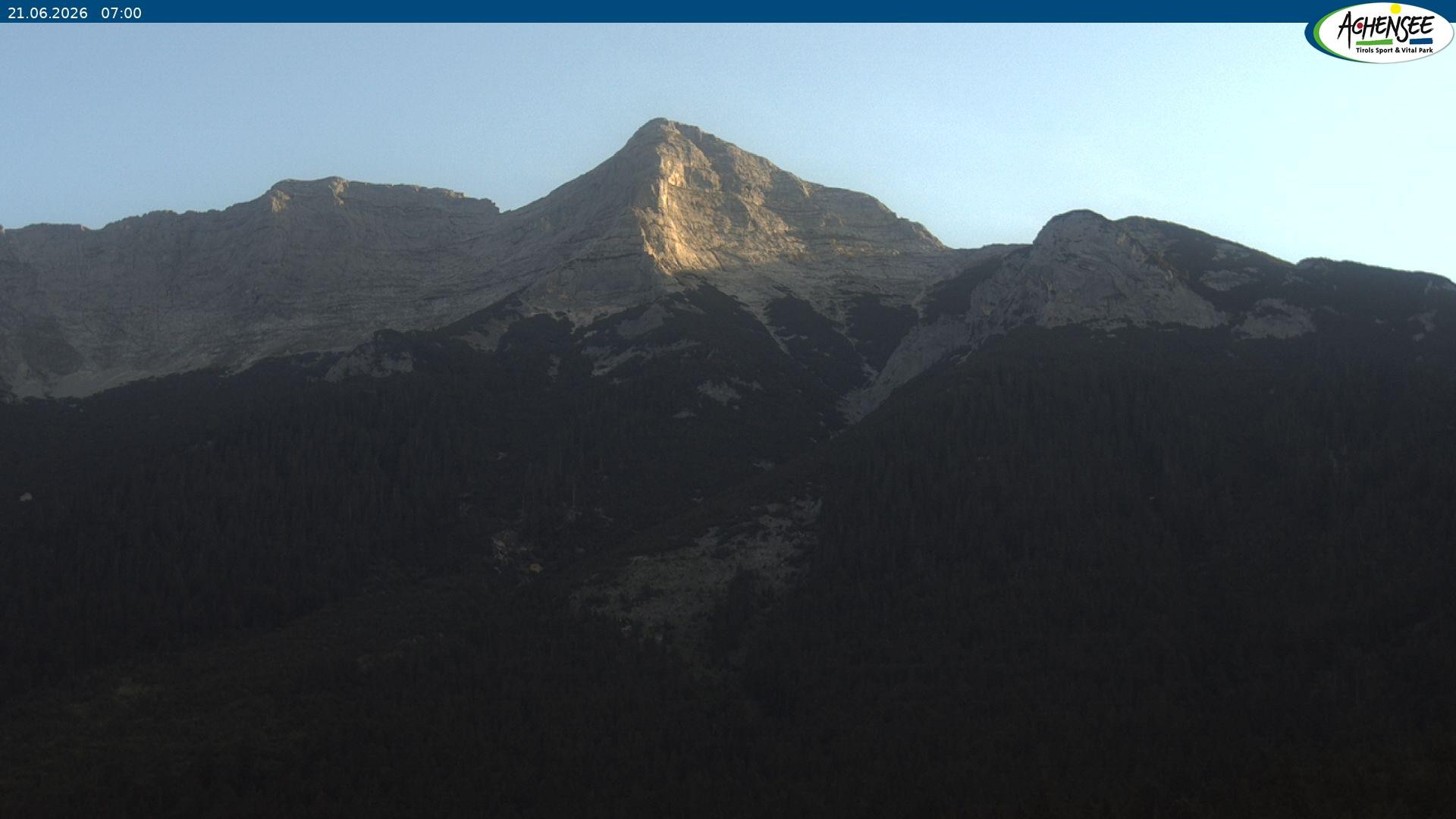 Archiv Foto Webcam Panorama Steinberg am Rofan beim Achensee