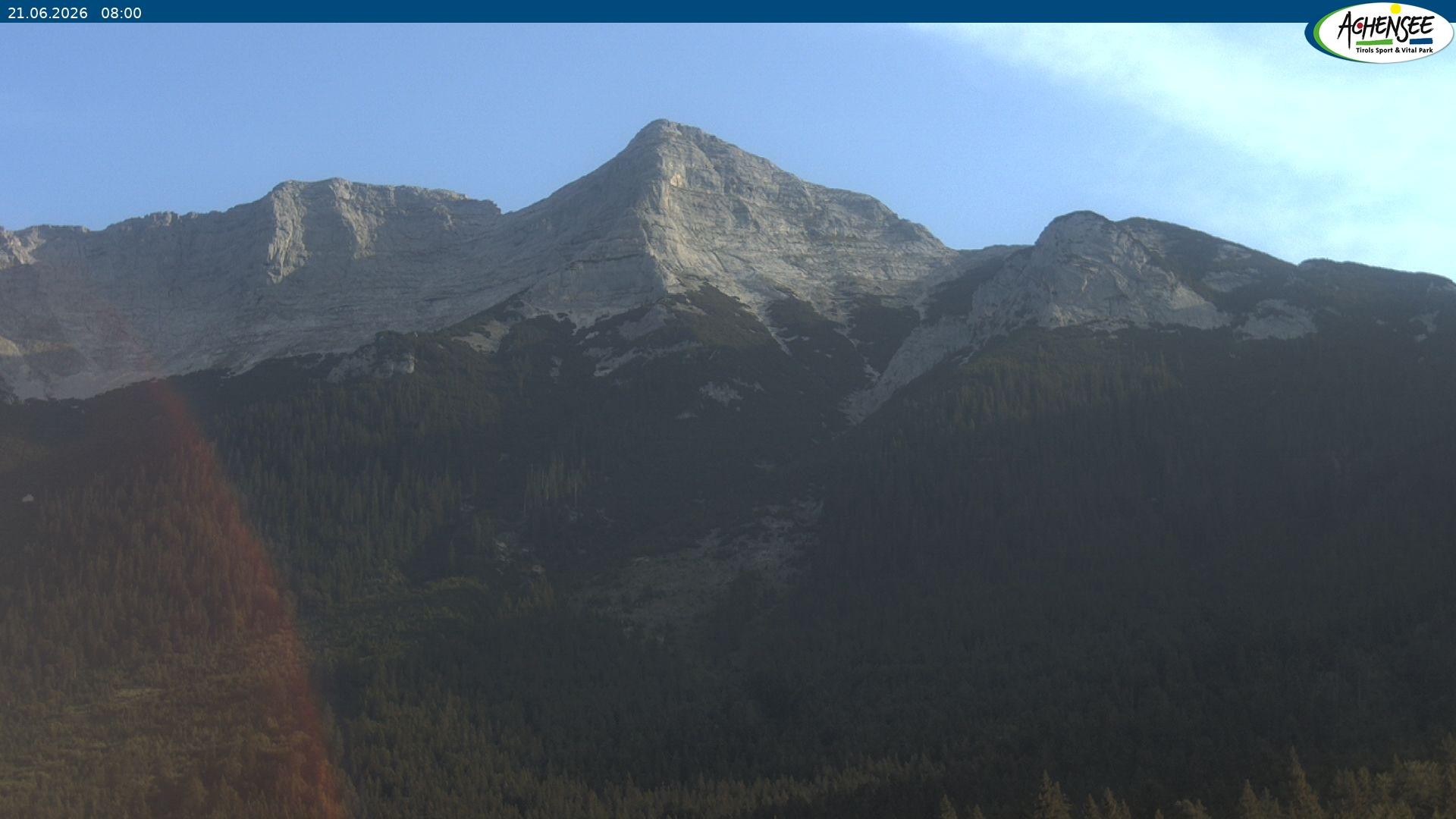 Archiv Foto Webcam Panorama Steinberg am Rofan beim Achensee