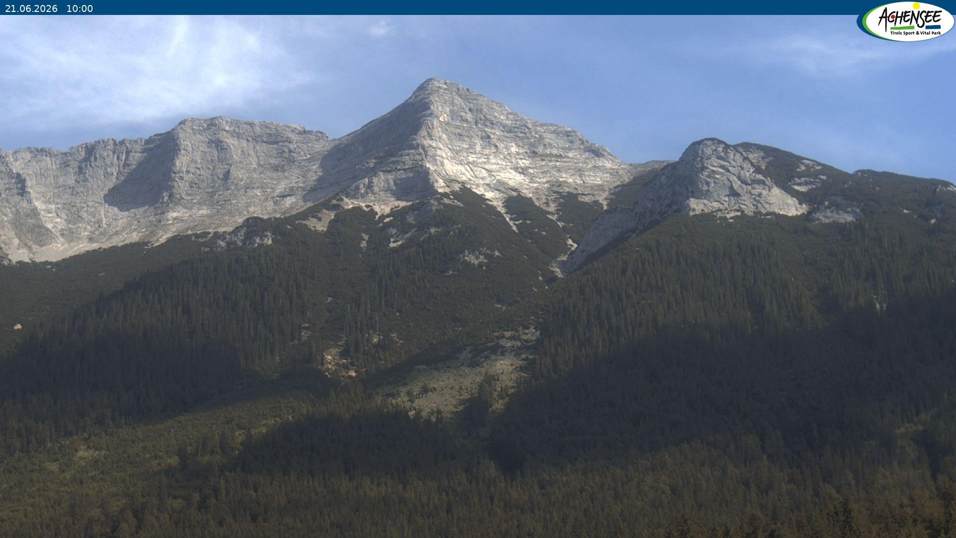 Archiv Foto Webcam Panorama Steinberg am Rofan beim Achensee