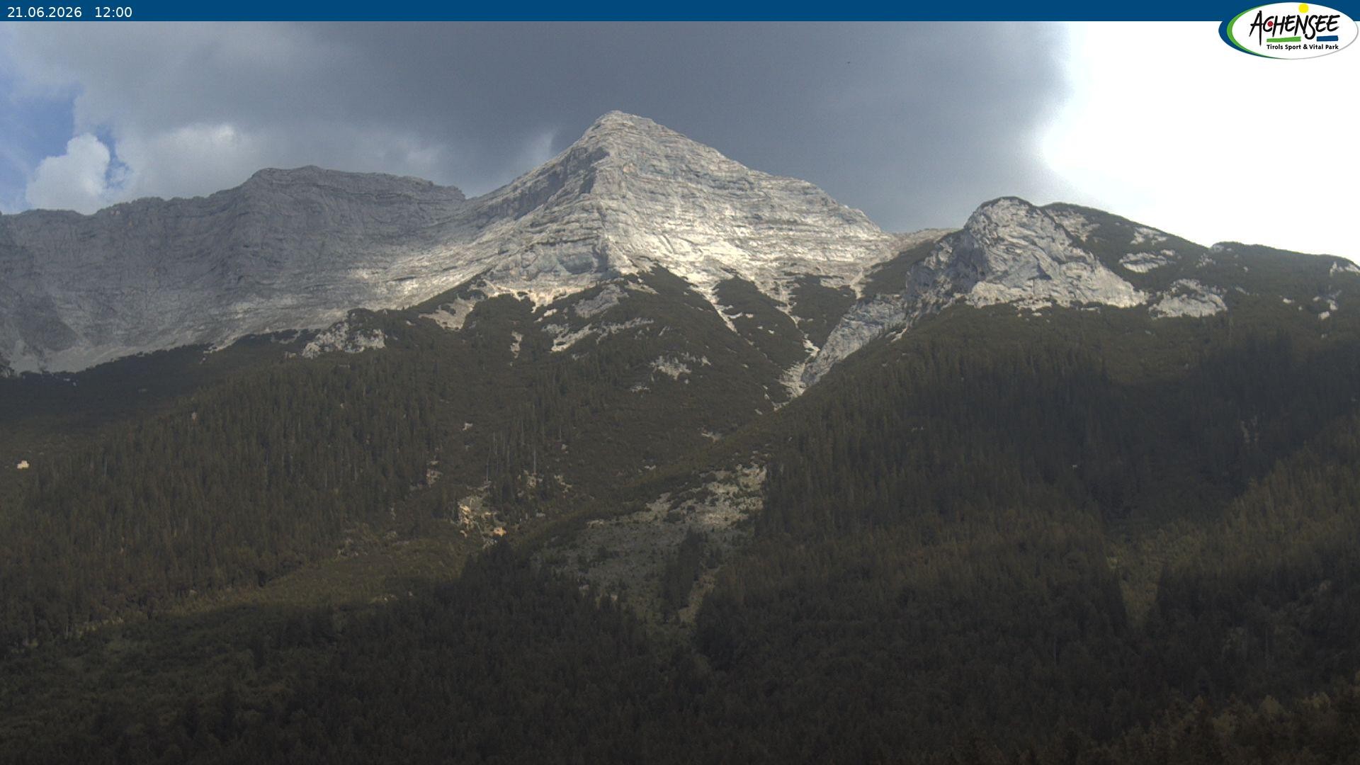 Archiv Foto Webcam Panorama Steinberg am Rofan beim Achensee