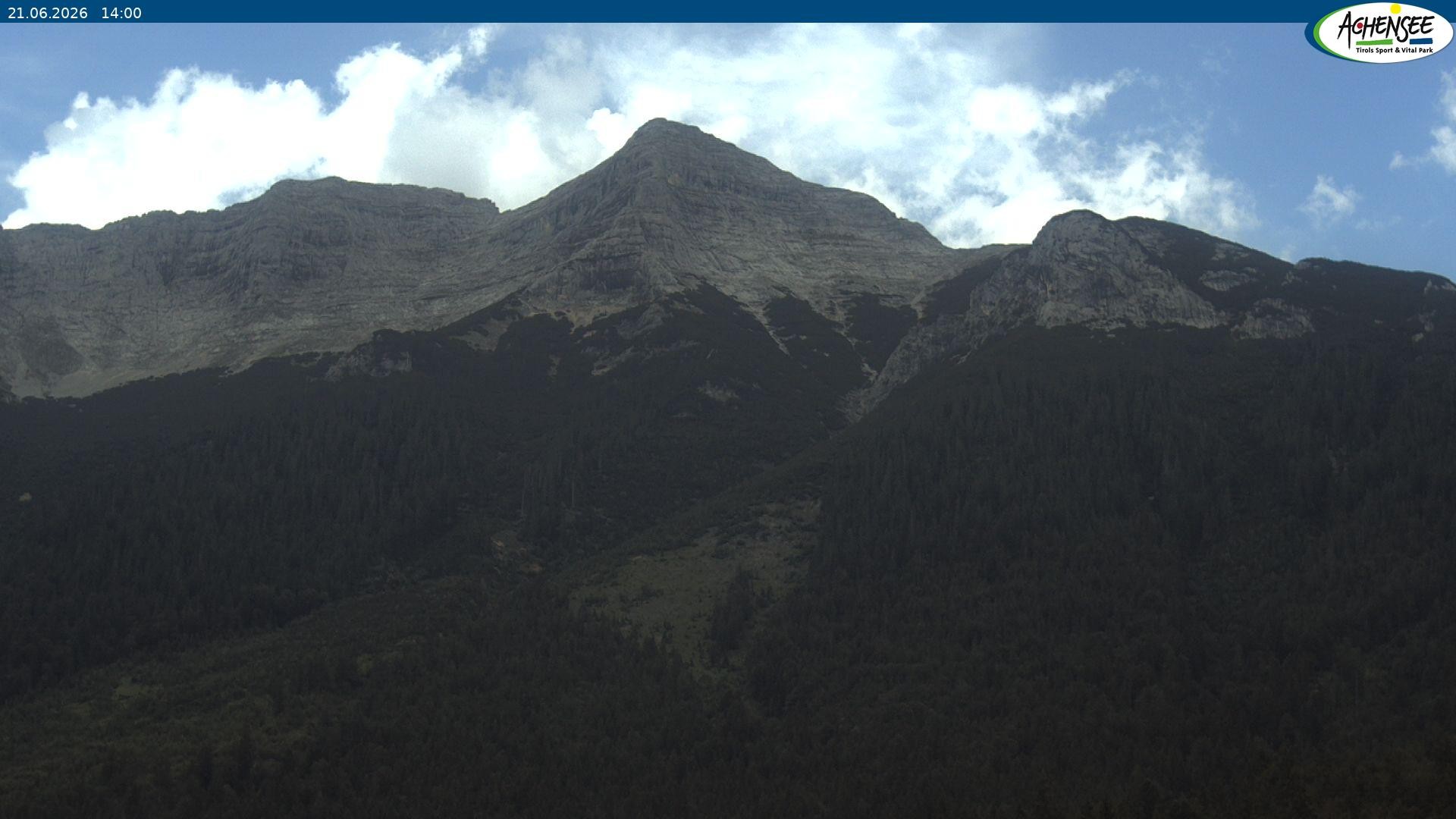 Archiv Foto Webcam Panorama Steinberg am Rofan beim Achensee