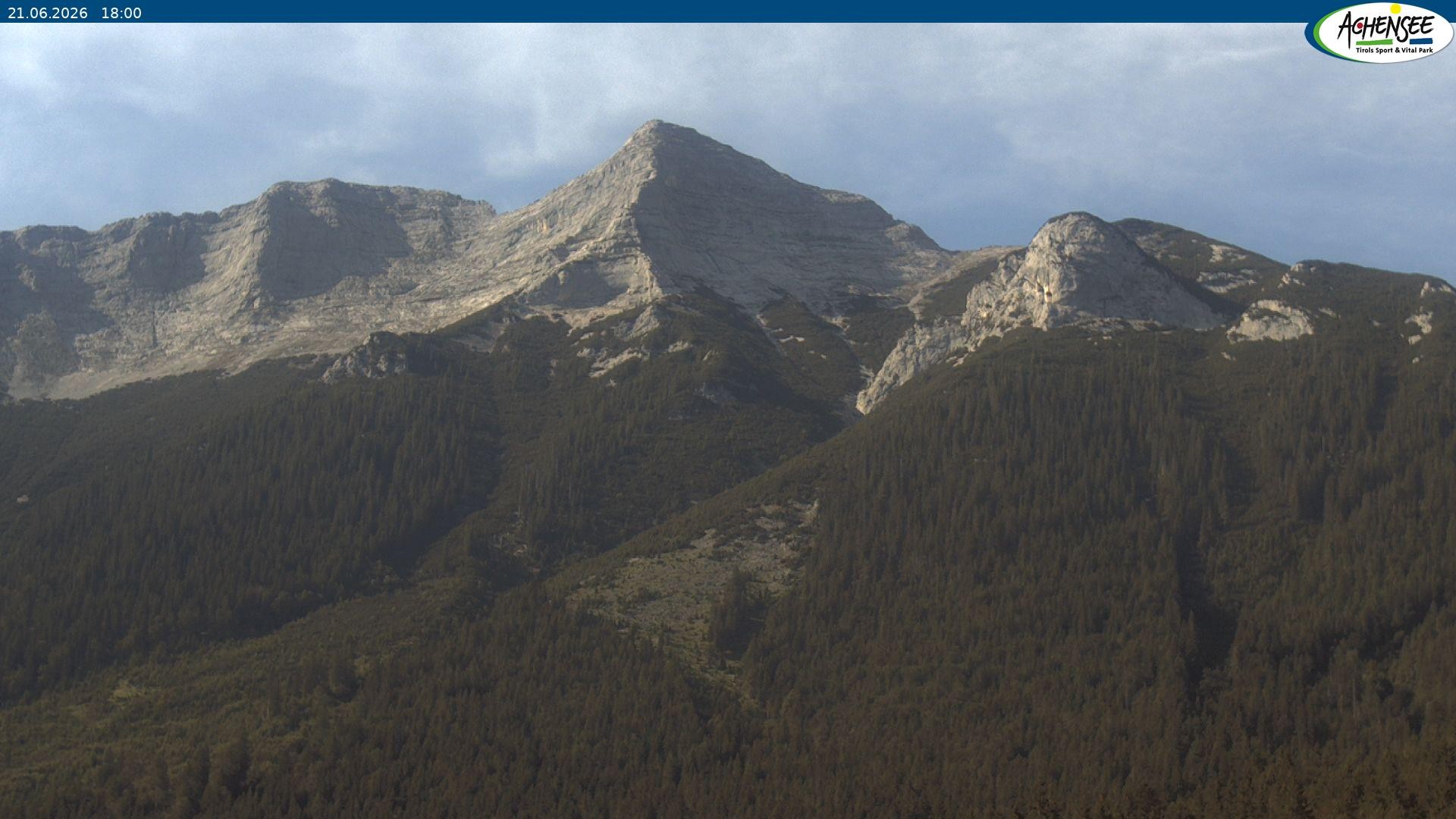 Archiv Foto Webcam Panorama Steinberg am Rofan beim Achensee