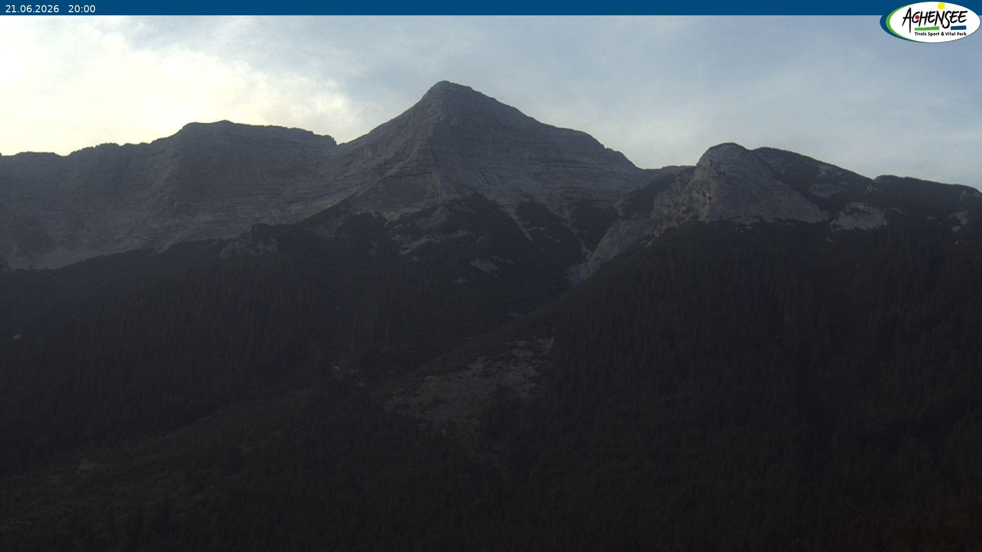 Archiv Foto Webcam Panorama Steinberg am Rofan beim Achensee