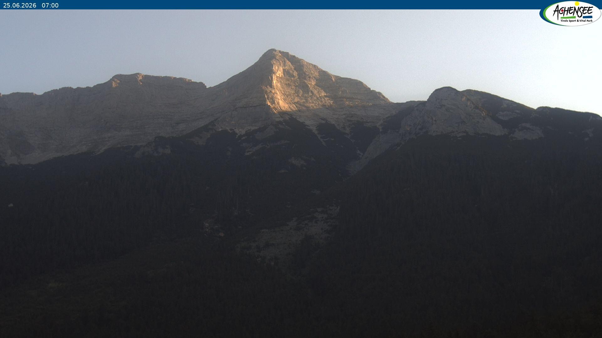 Archiv Foto Webcam Panorama Steinberg am Rofan beim Achensee