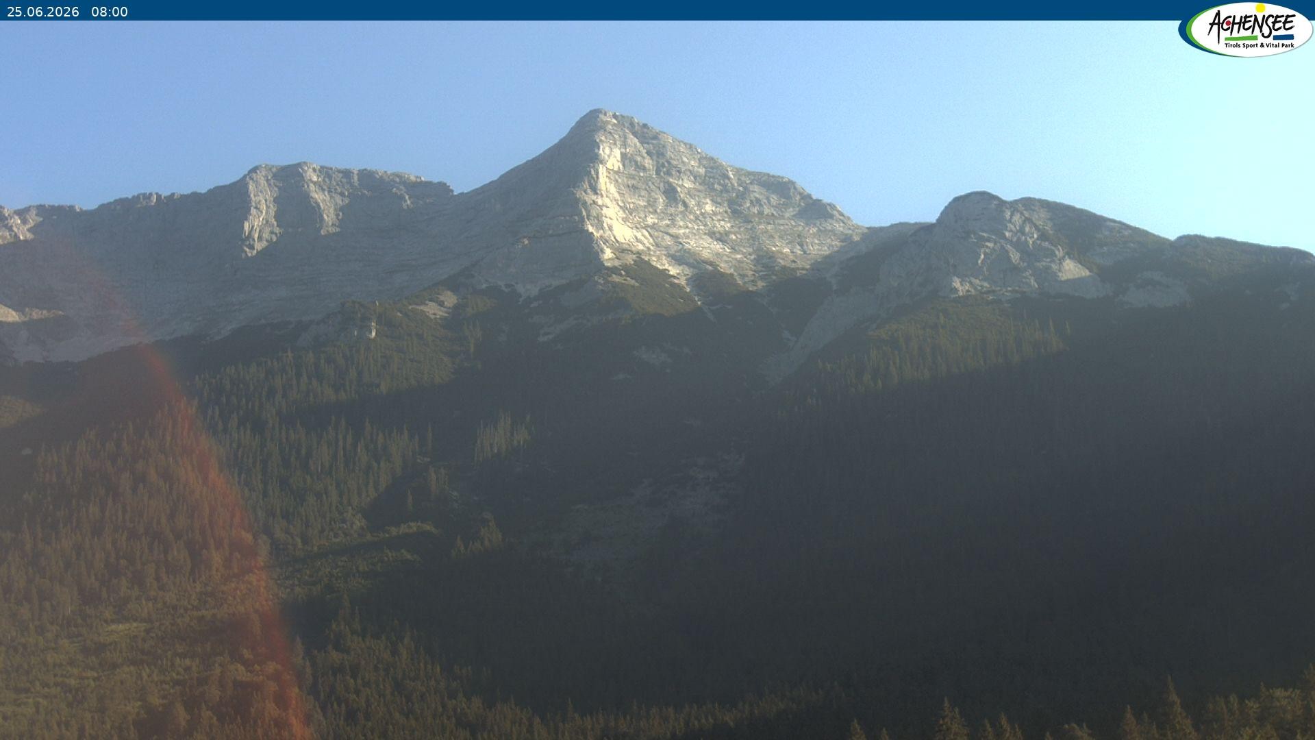 Archiv Foto Webcam Panorama Steinberg am Rofan beim Achensee
