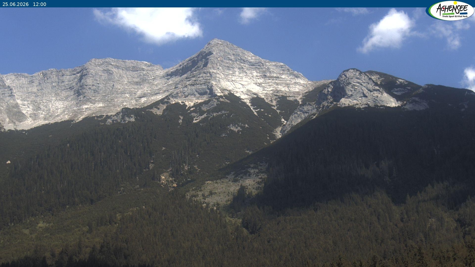 Archiv Foto Webcam Panorama Steinberg am Rofan beim Achensee