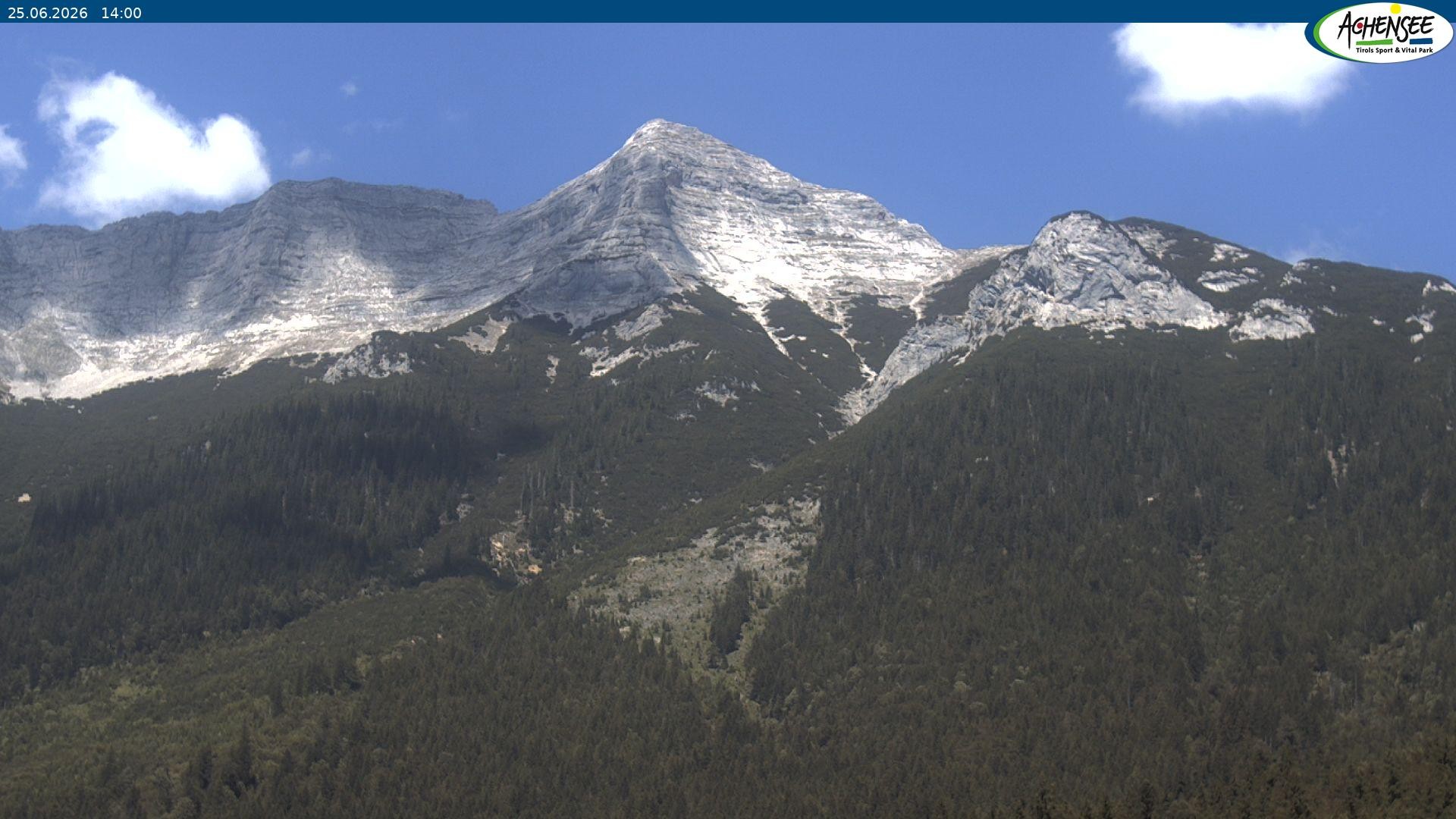 Archiv Foto Webcam Panorama Steinberg am Rofan beim Achensee