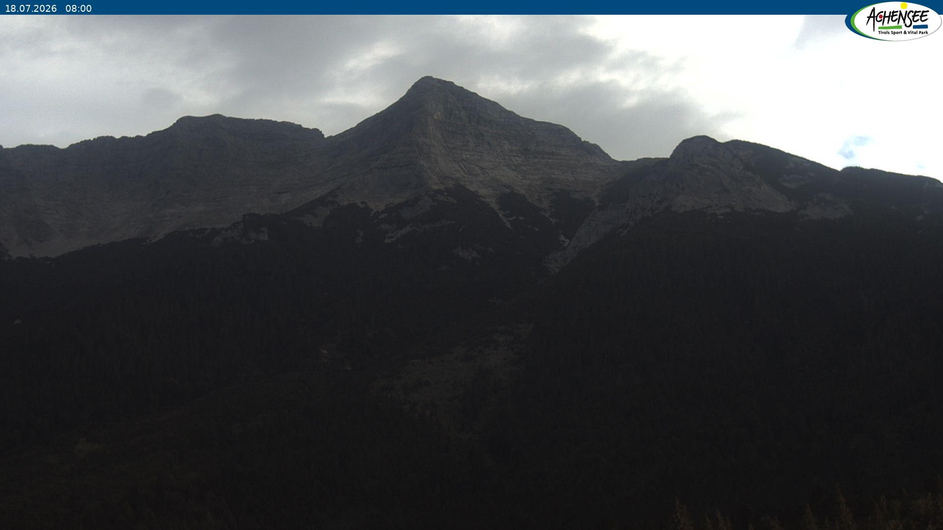 Archiv Foto Webcam Panorama Steinberg am Rofan beim Achensee