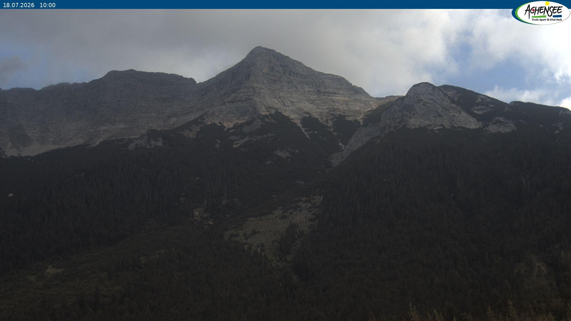 Archiv Foto Webcam Panorama Steinberg am Rofan beim Achensee