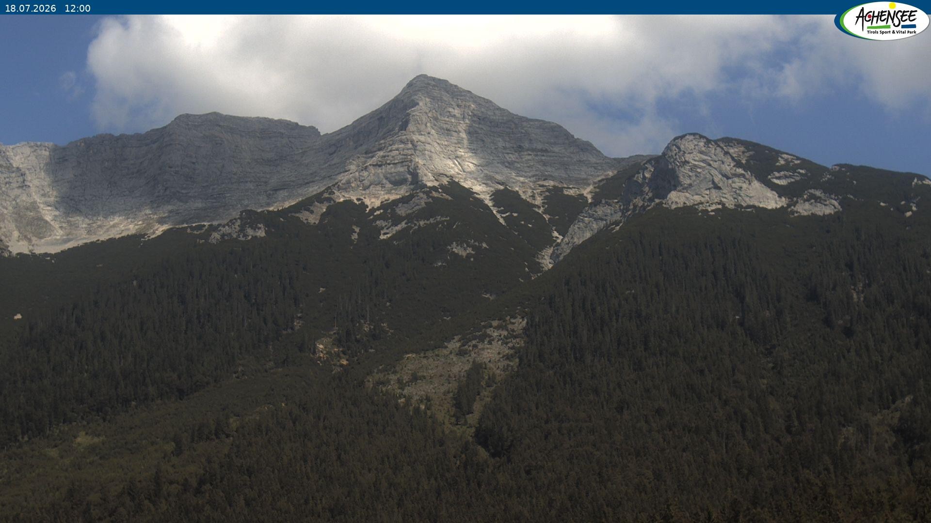 Archiv Foto Webcam Panorama Steinberg am Rofan beim Achensee