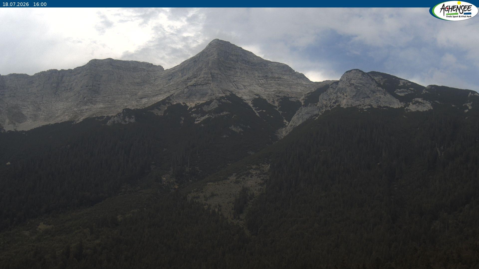 Archiv Foto Webcam Panorama Steinberg am Rofan beim Achensee