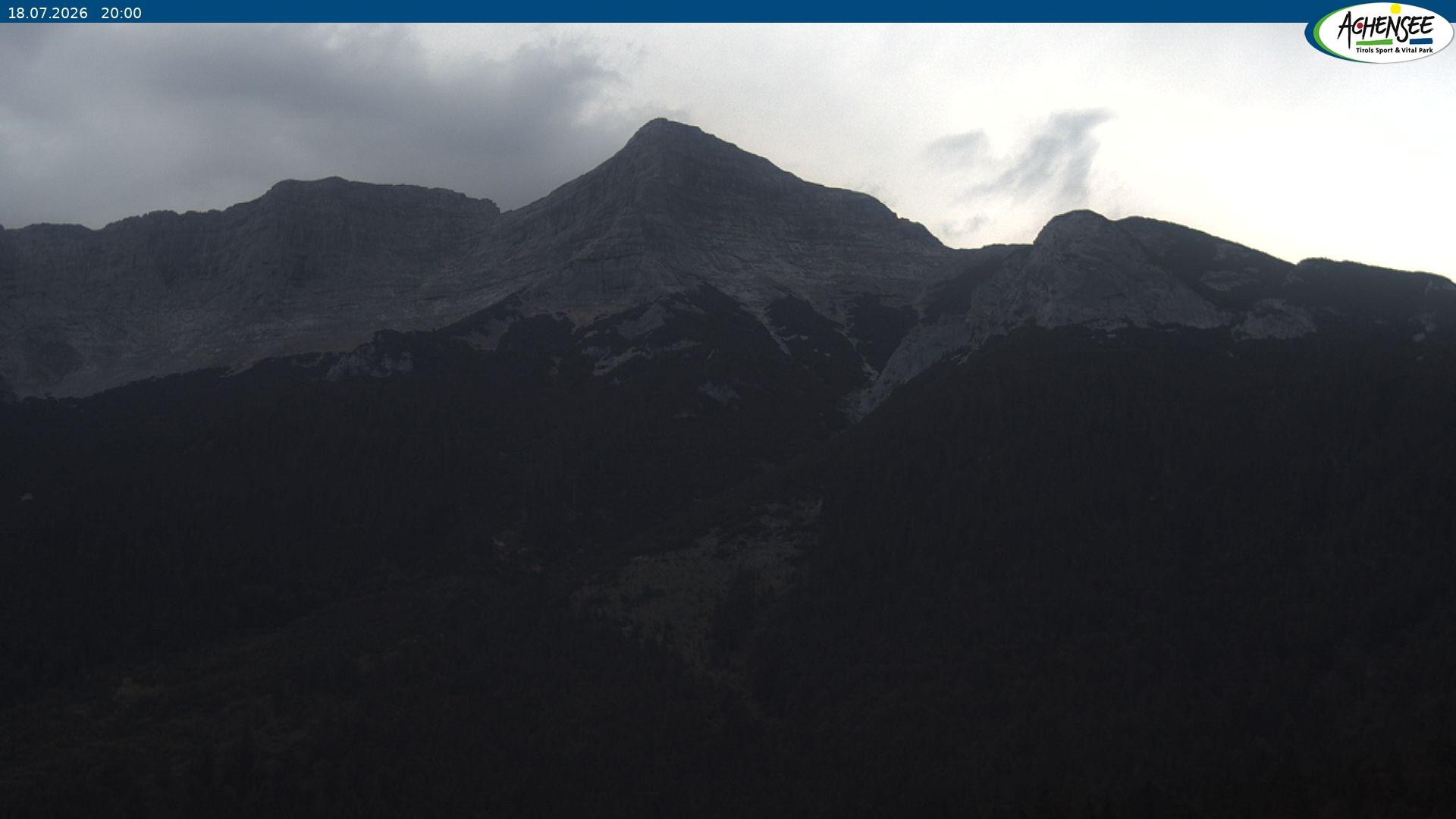 Archiv Foto Webcam Panorama Steinberg am Rofan beim Achensee
