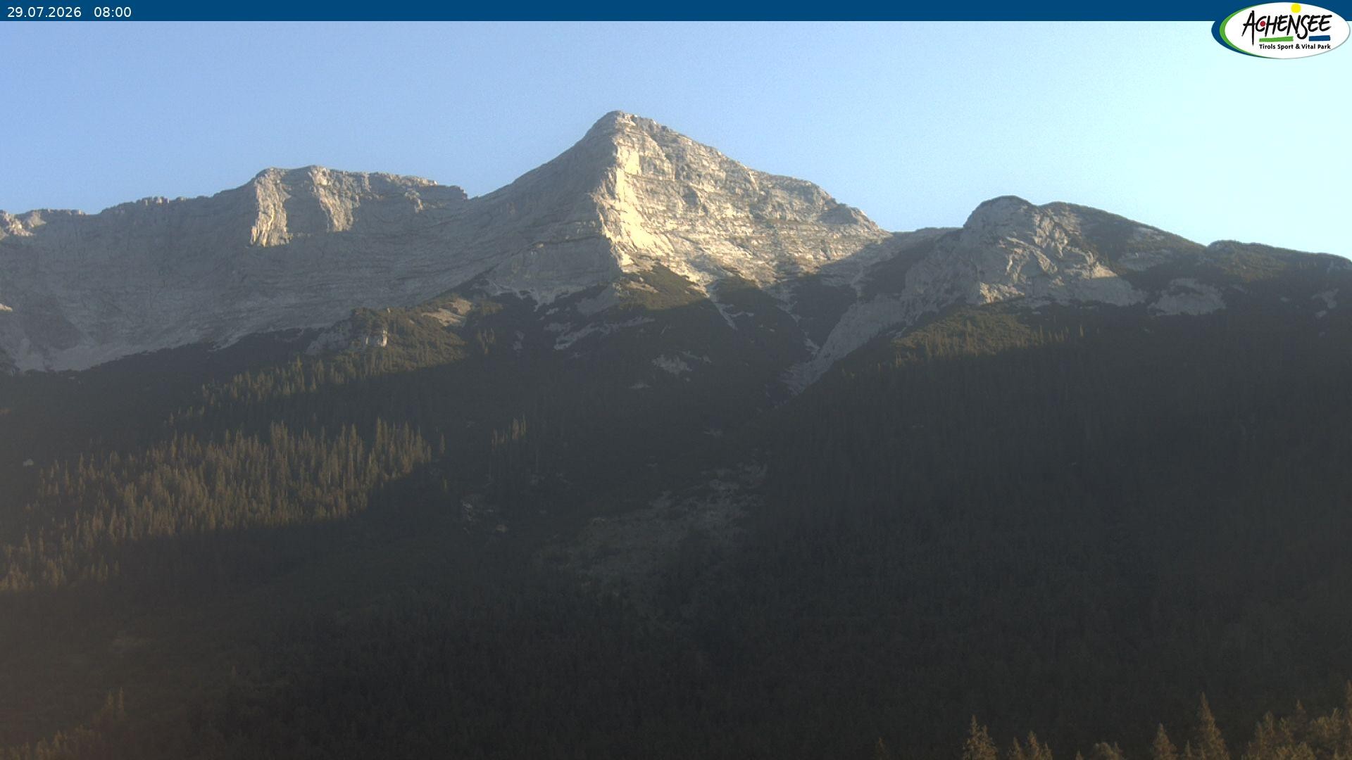 Archiv Foto Webcam Panorama Steinberg am Rofan beim Achensee