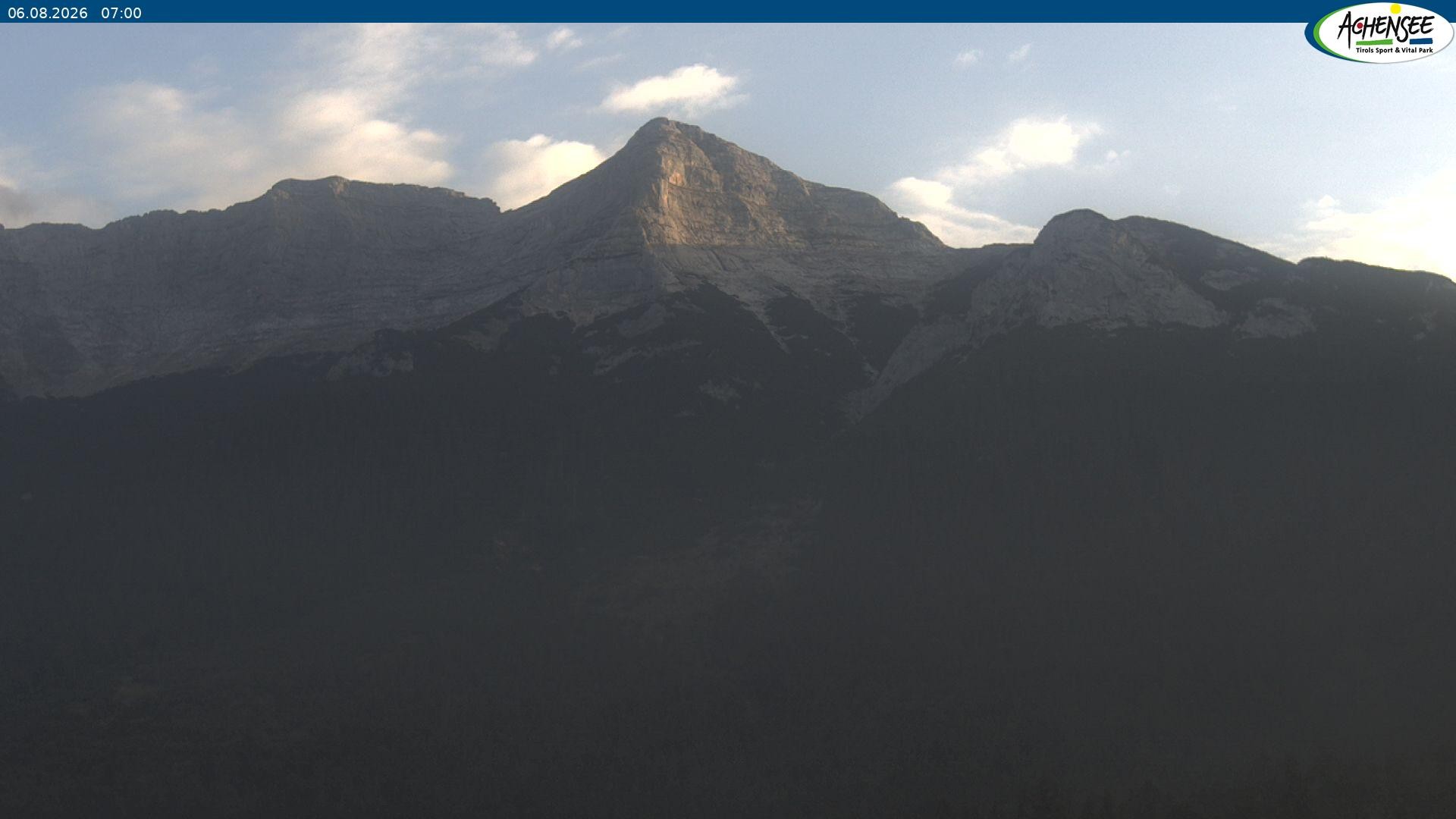 Archiv Foto Webcam Panorama Steinberg am Rofan beim Achensee