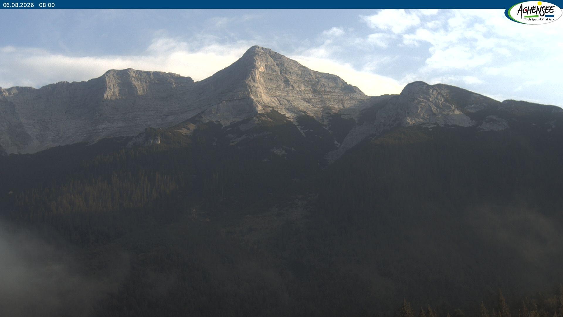 Archiv Foto Webcam Panorama Steinberg am Rofan beim Achensee