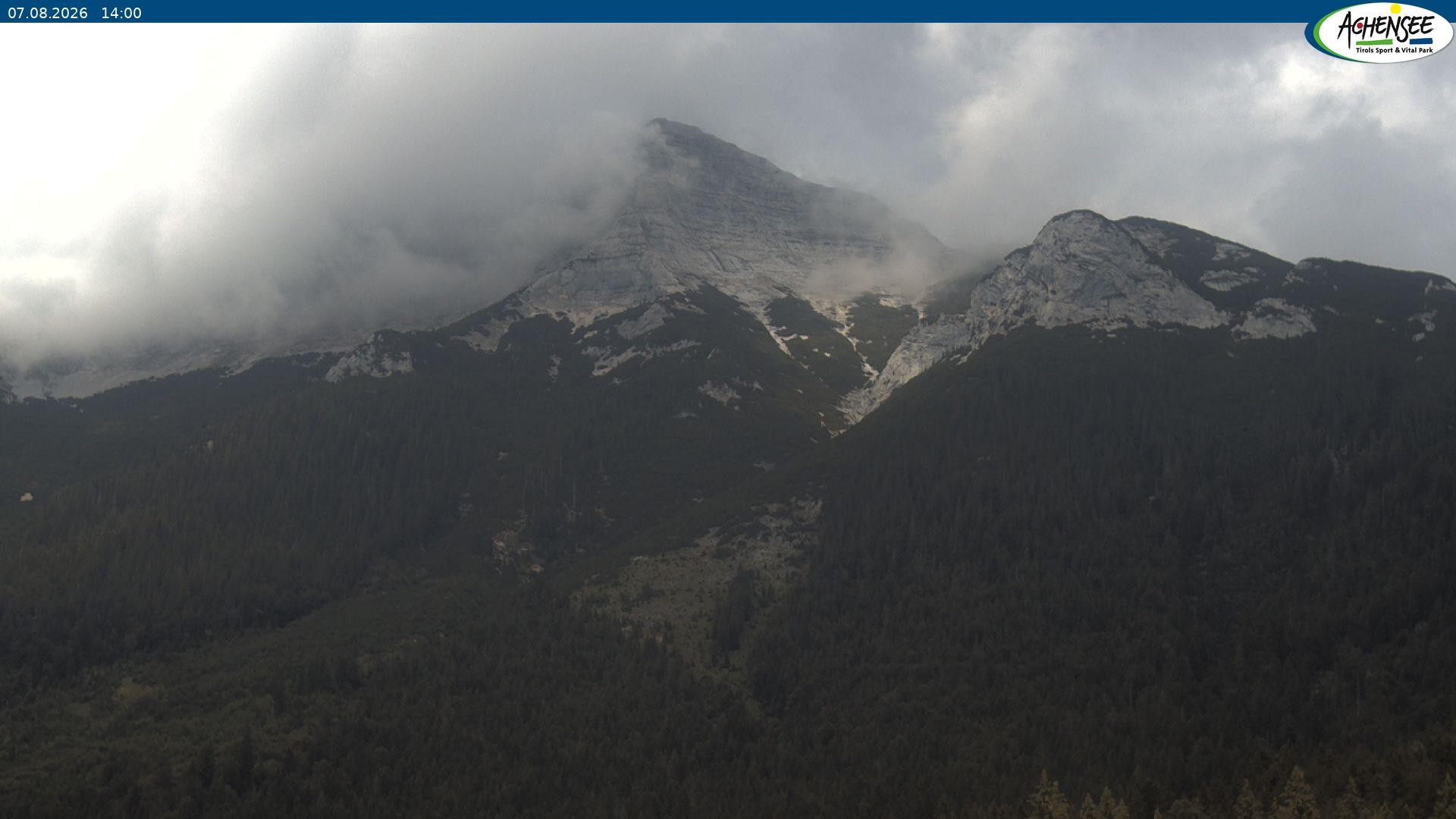 Archiv Foto Webcam Panorama Steinberg am Rofan beim Achensee