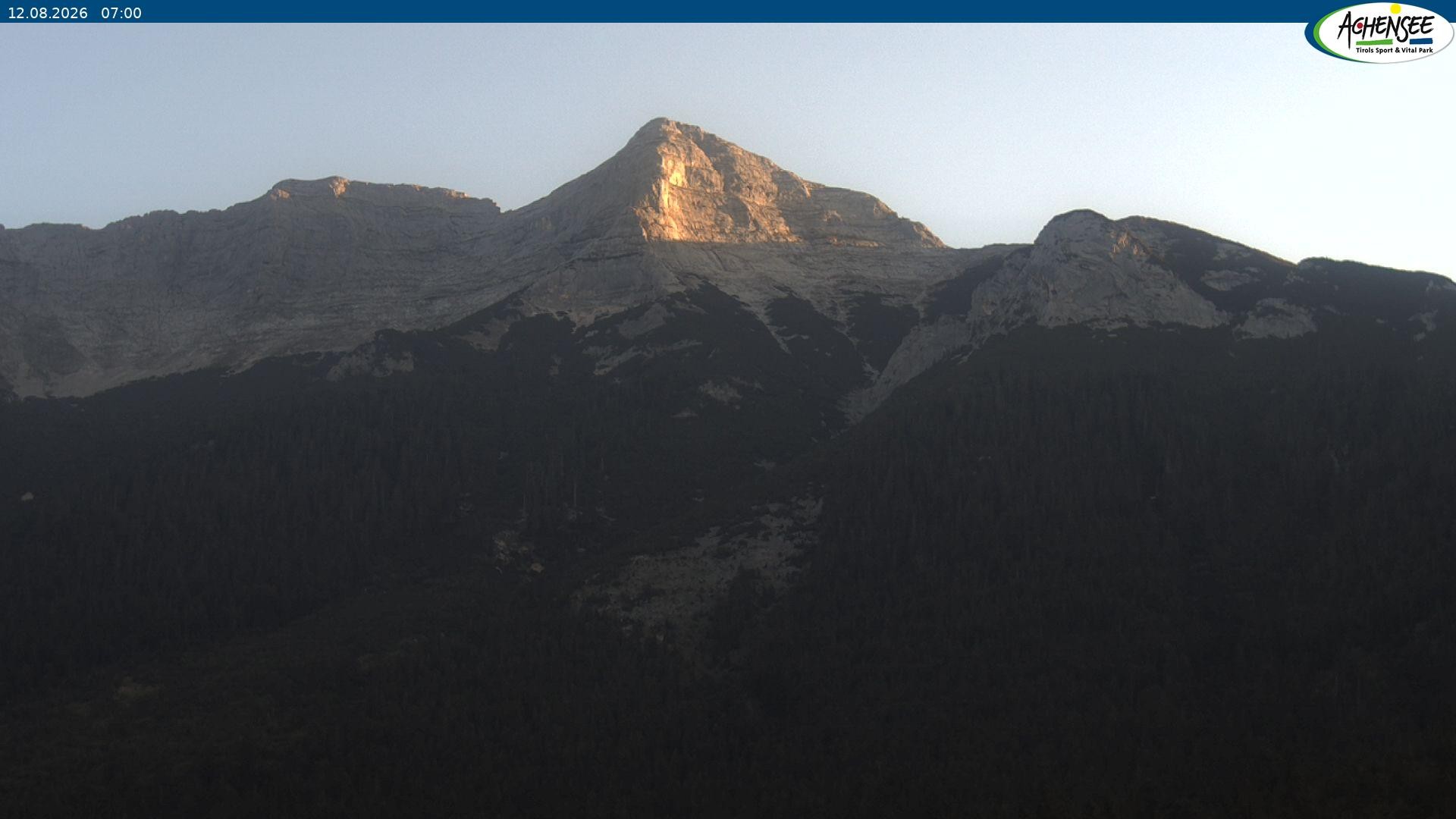 Archiv Foto Webcam Panorama Steinberg am Rofan beim Achensee
