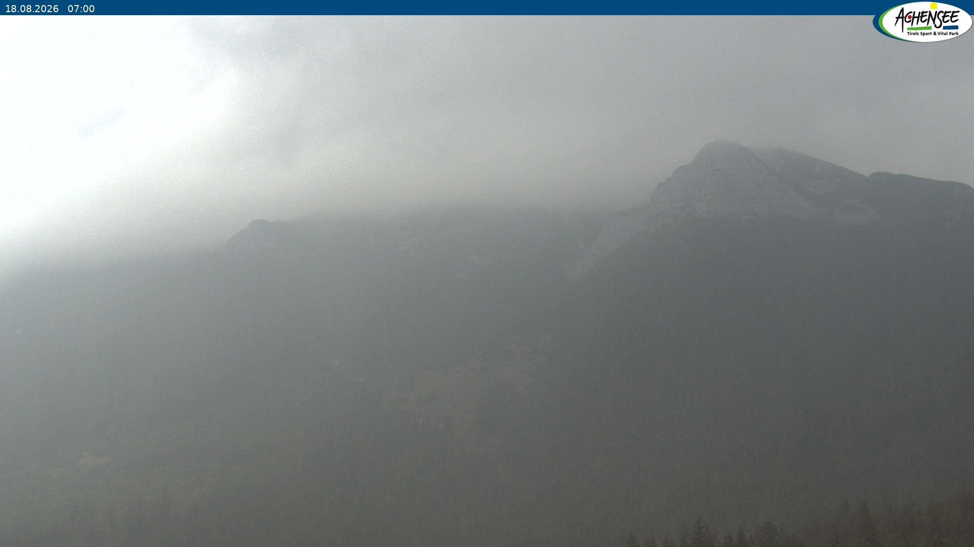 Archiv Foto Webcam Panorama Steinberg am Rofan beim Achensee