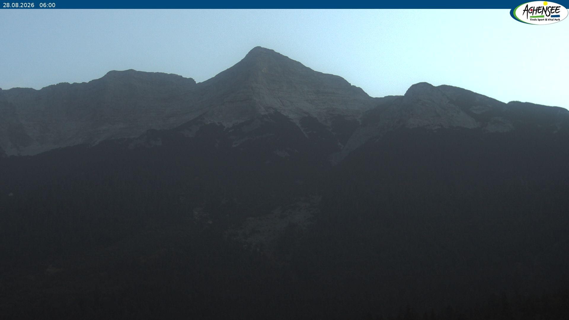 Archiv Foto Webcam Panorama Steinberg am Rofan beim Achensee