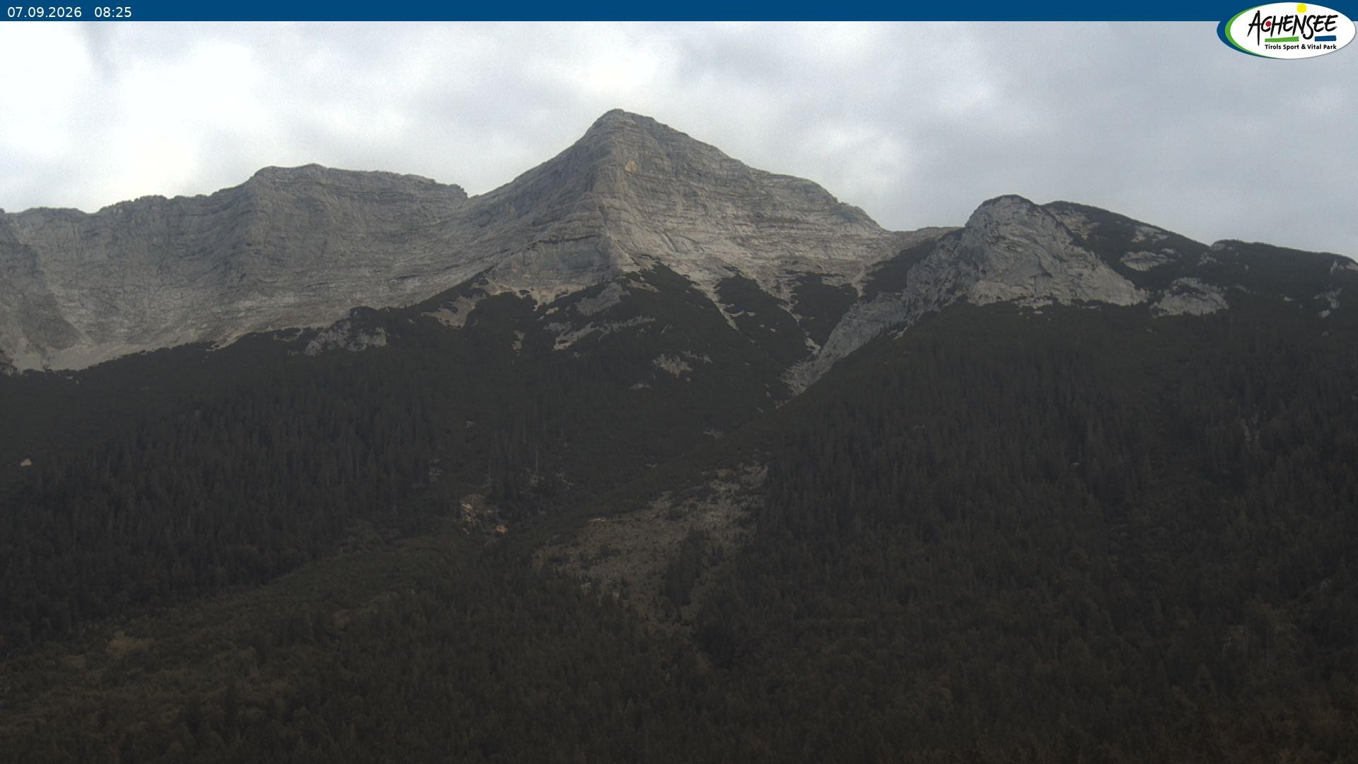 Archiv Foto Webcam Panorama Steinberg am Rofan beim Achensee