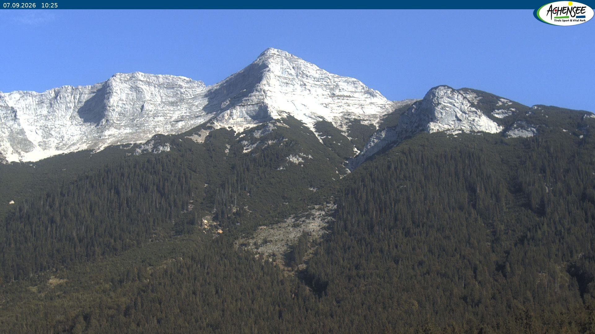 Archiv Foto Webcam Panorama Steinberg am Rofan beim Achensee
