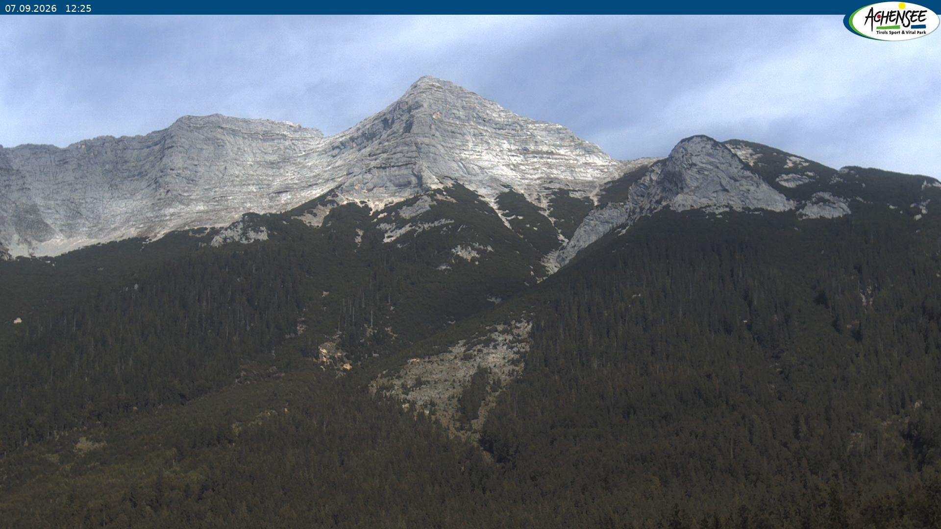 Archiv Foto Webcam Panorama Steinberg am Rofan beim Achensee