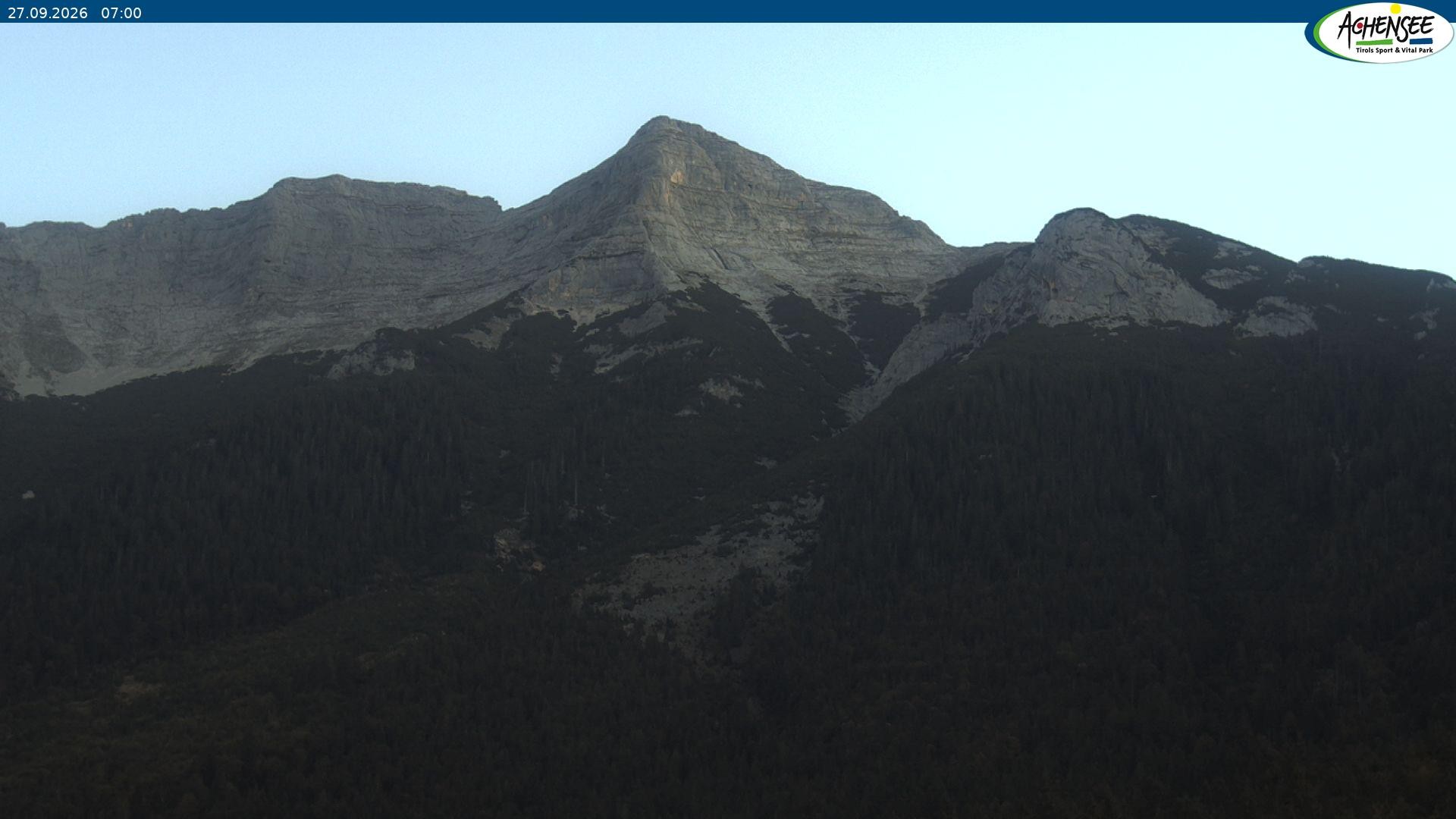 Archiv Foto Webcam Panorama Steinberg am Rofan beim Achensee