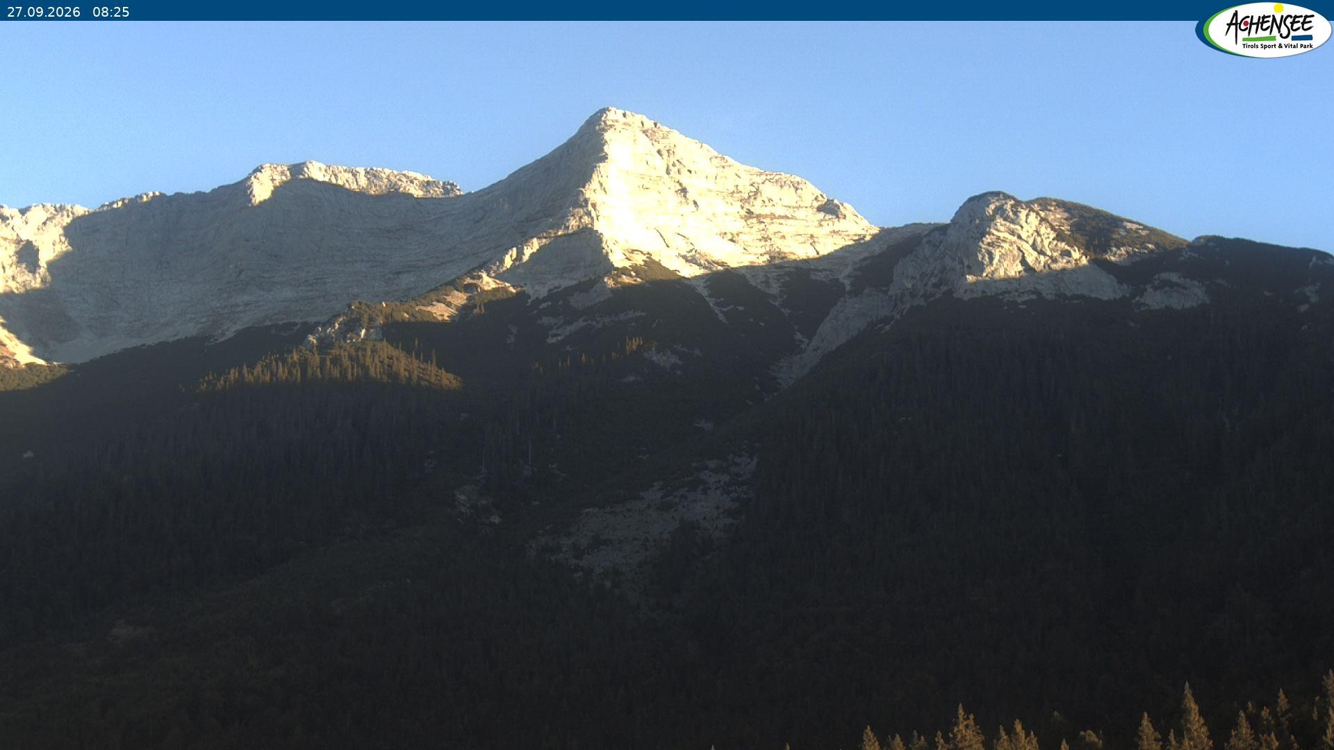 Archiv Foto Webcam Panorama Steinberg am Rofan beim Achensee