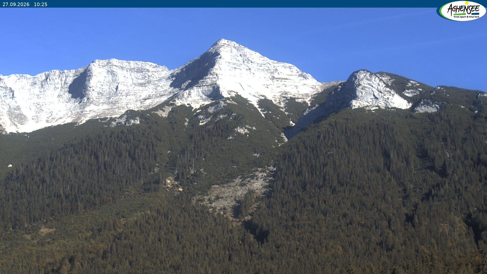 Archiv Foto Webcam Panorama Steinberg am Rofan beim Achensee
