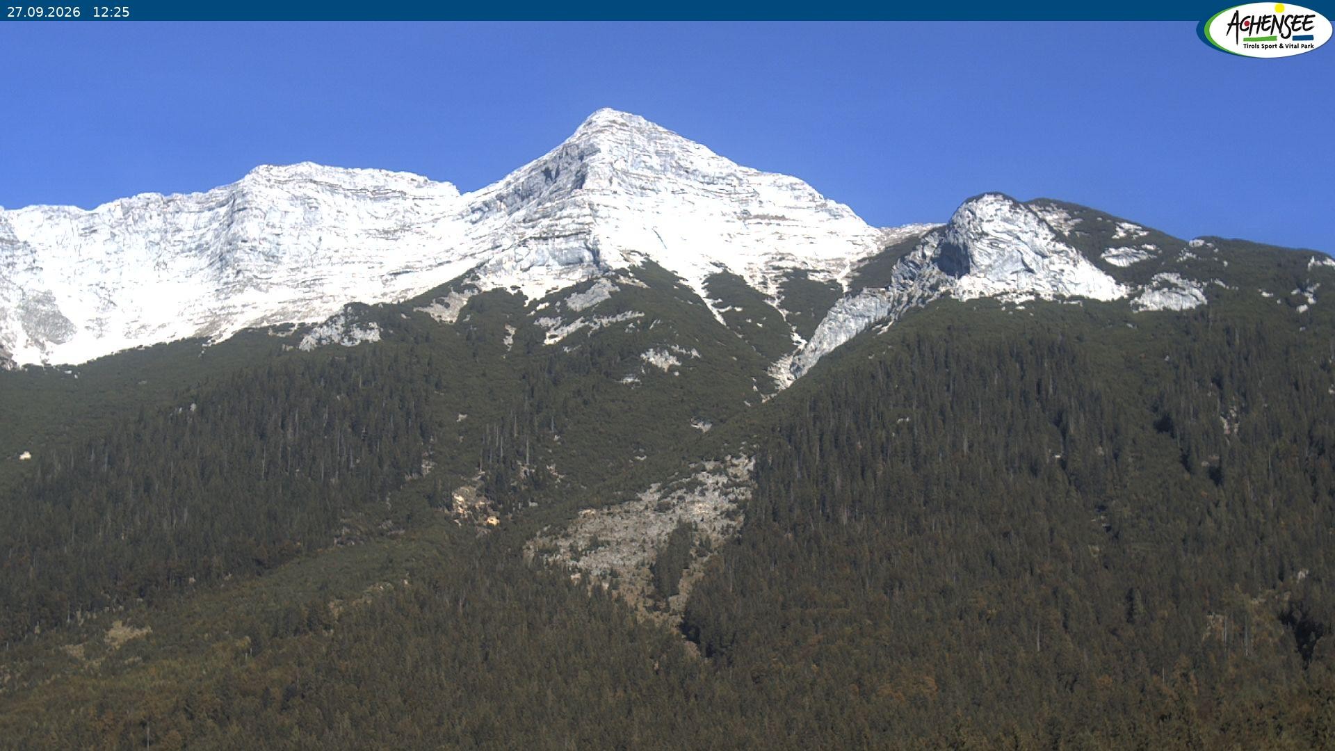 Archiv Foto Webcam Panorama Steinberg am Rofan beim Achensee