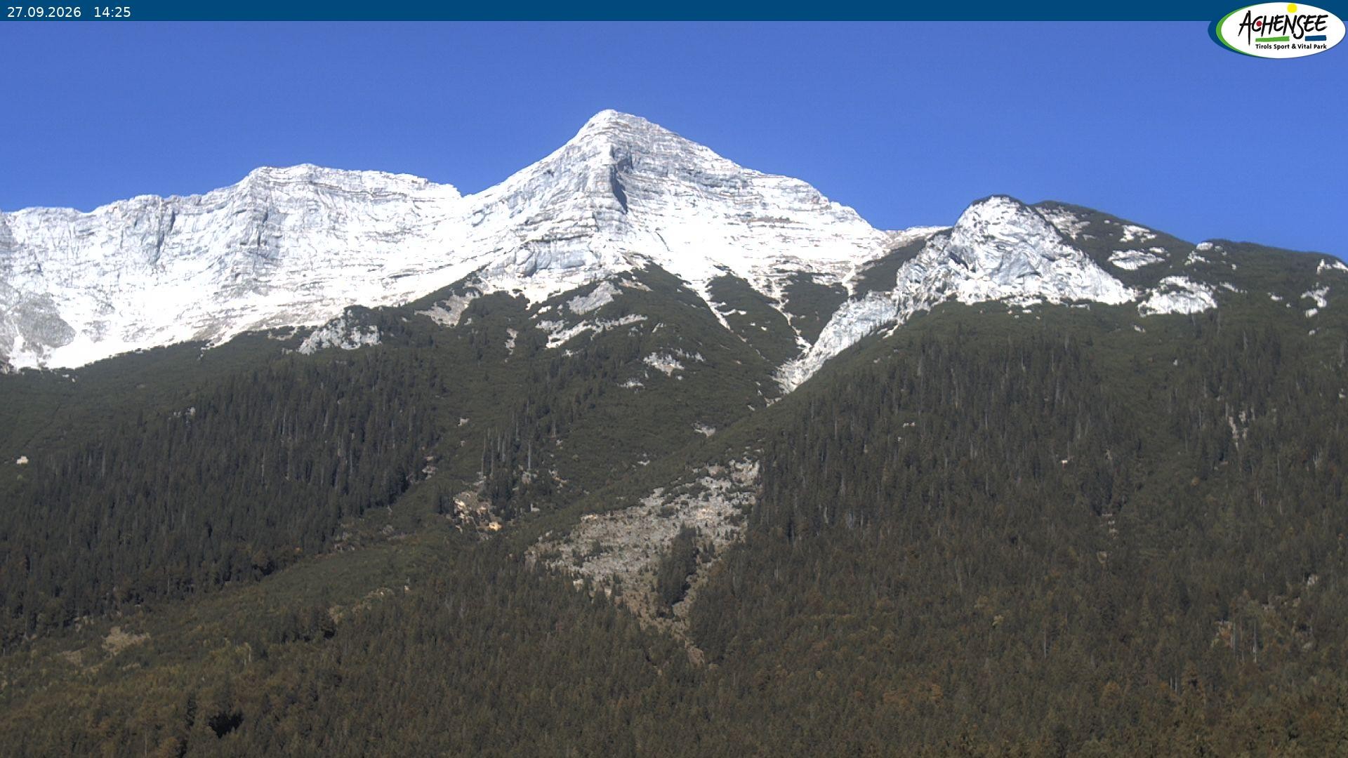 Archiv Foto Webcam Panorama Steinberg am Rofan beim Achensee