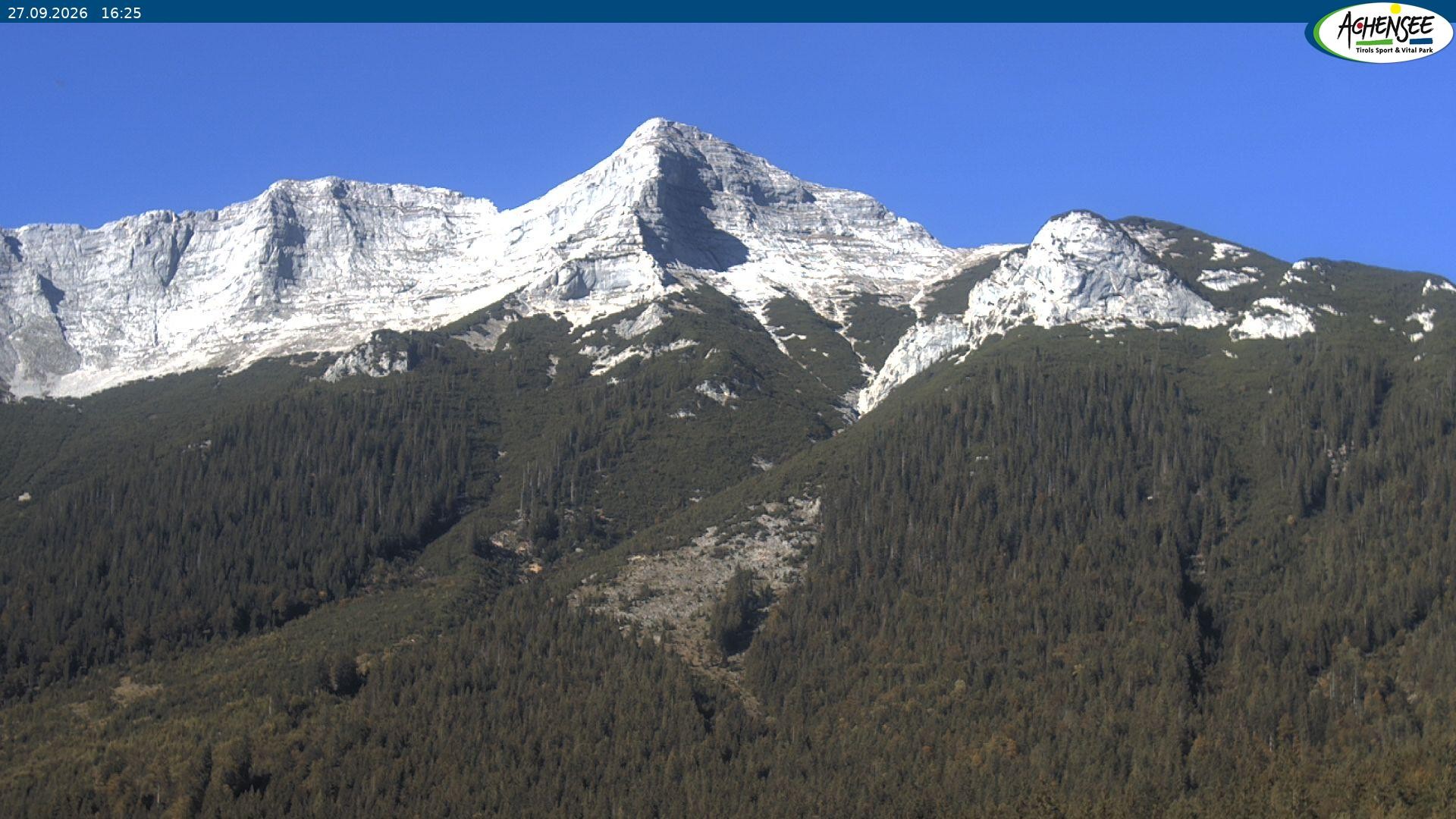 Archiv Foto Webcam Panorama Steinberg am Rofan beim Achensee
