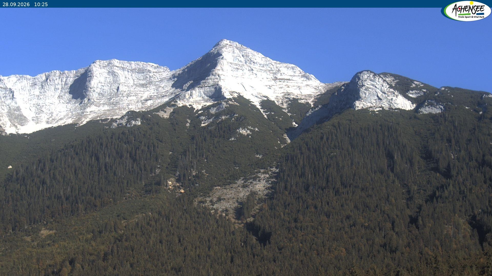 Archiv Foto Webcam Panorama Steinberg am Rofan beim Achensee