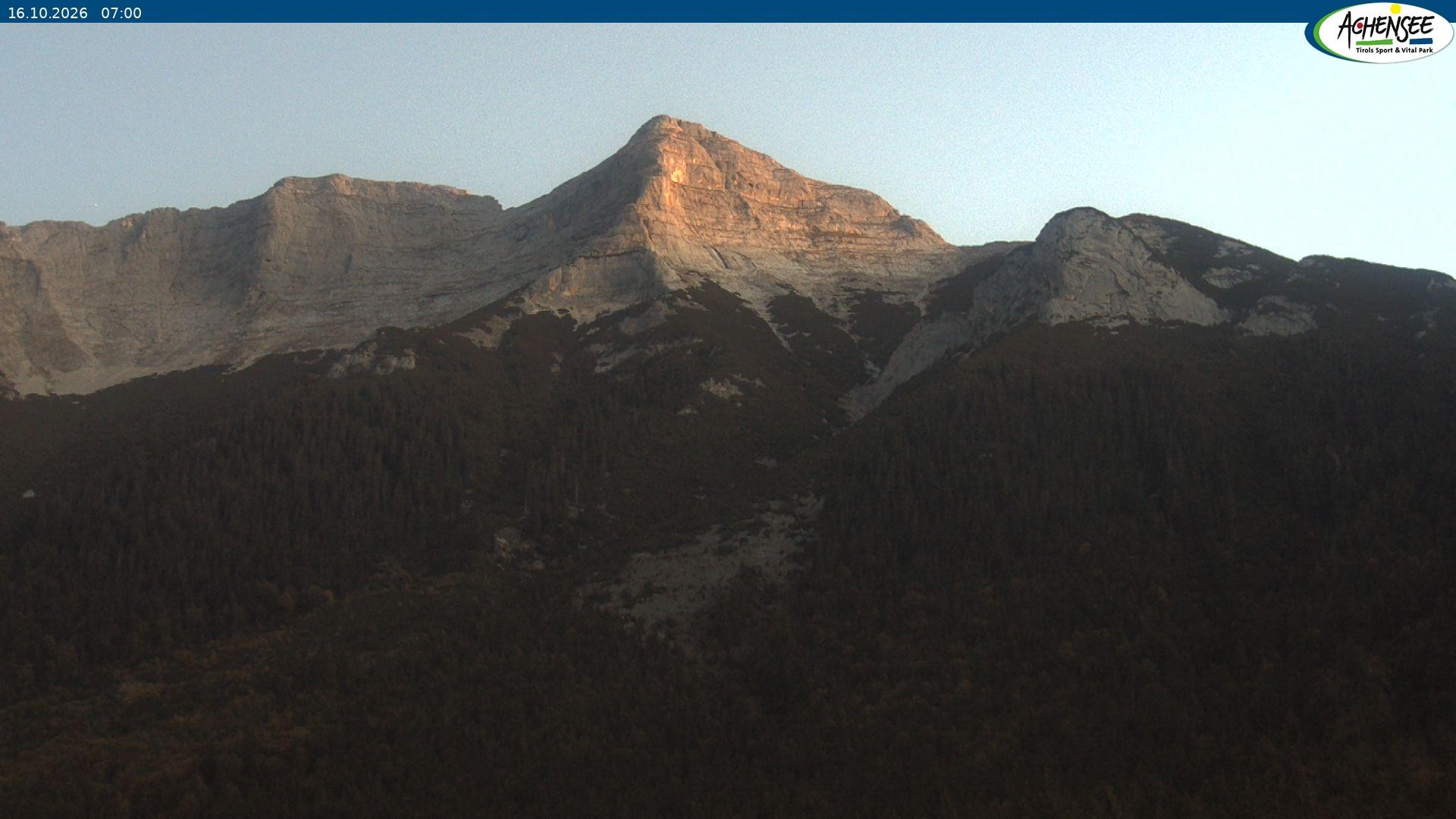 Archiv Foto Webcam Panorama Steinberg am Rofan beim Achensee