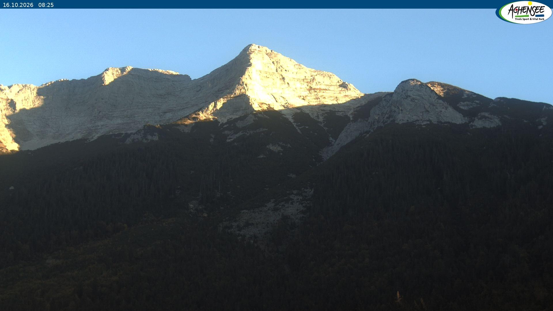 Archiv Foto Webcam Panorama Steinberg am Rofan beim Achensee